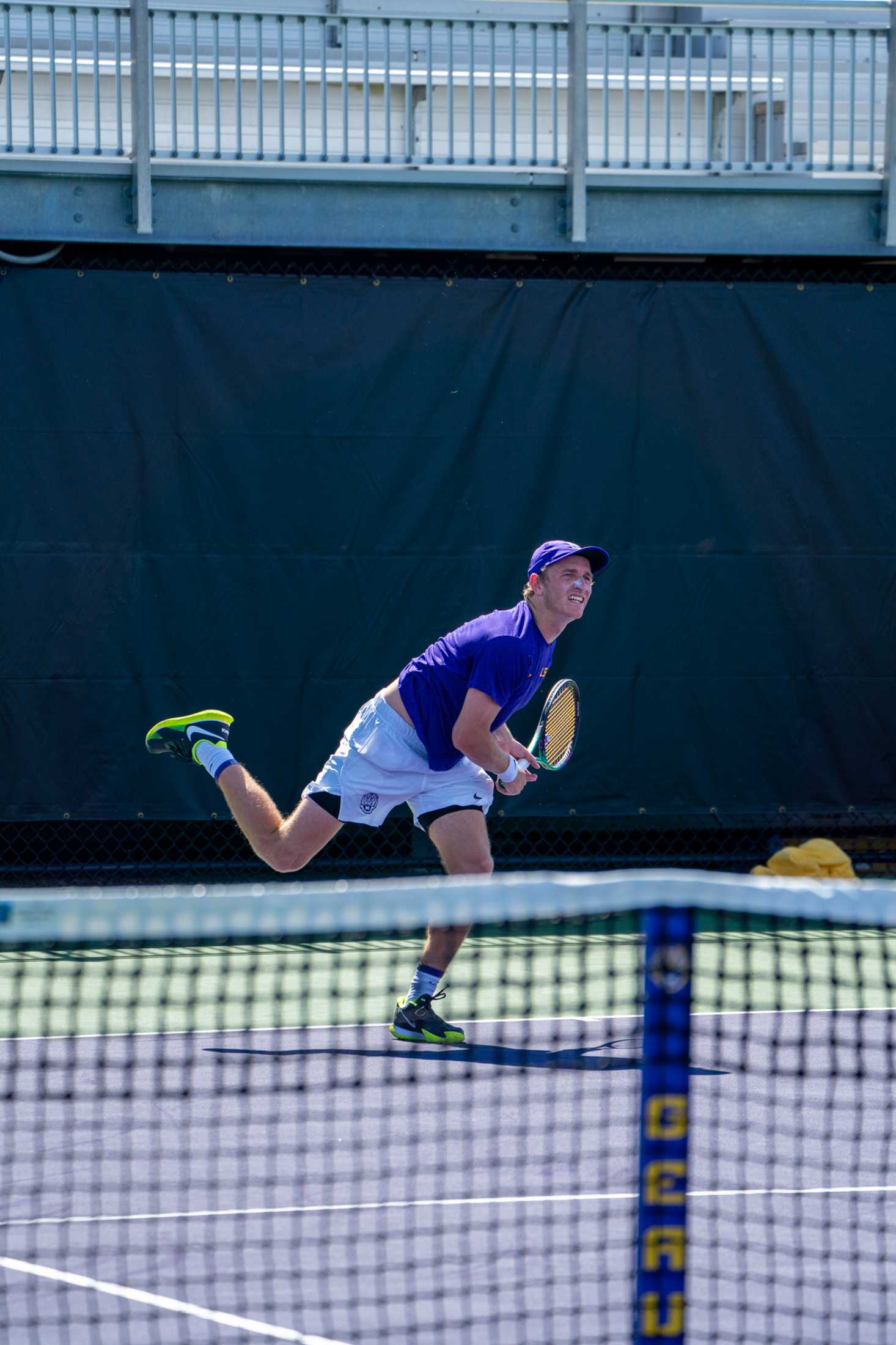 PHOTOS: LSU men's tennis defeats UL-Lafayette 4-0