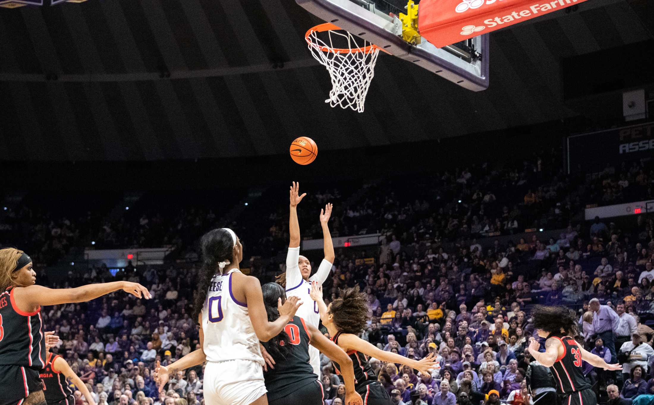 PHOTOS: LSU women's basketball defeats Georgia 82-77 in overtime