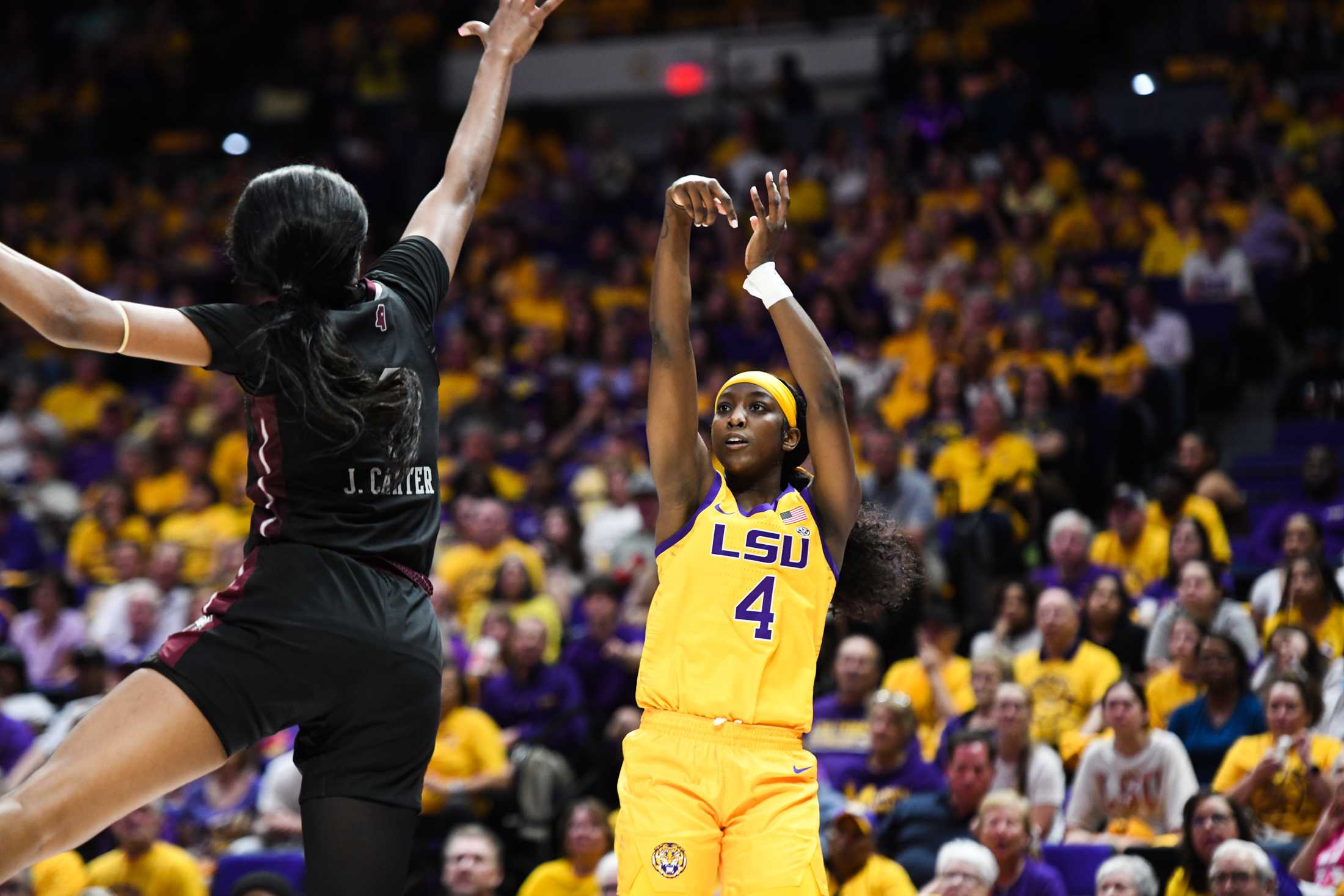 PHOTOS: LSU women's basketball defeats Mississippi State 74-59