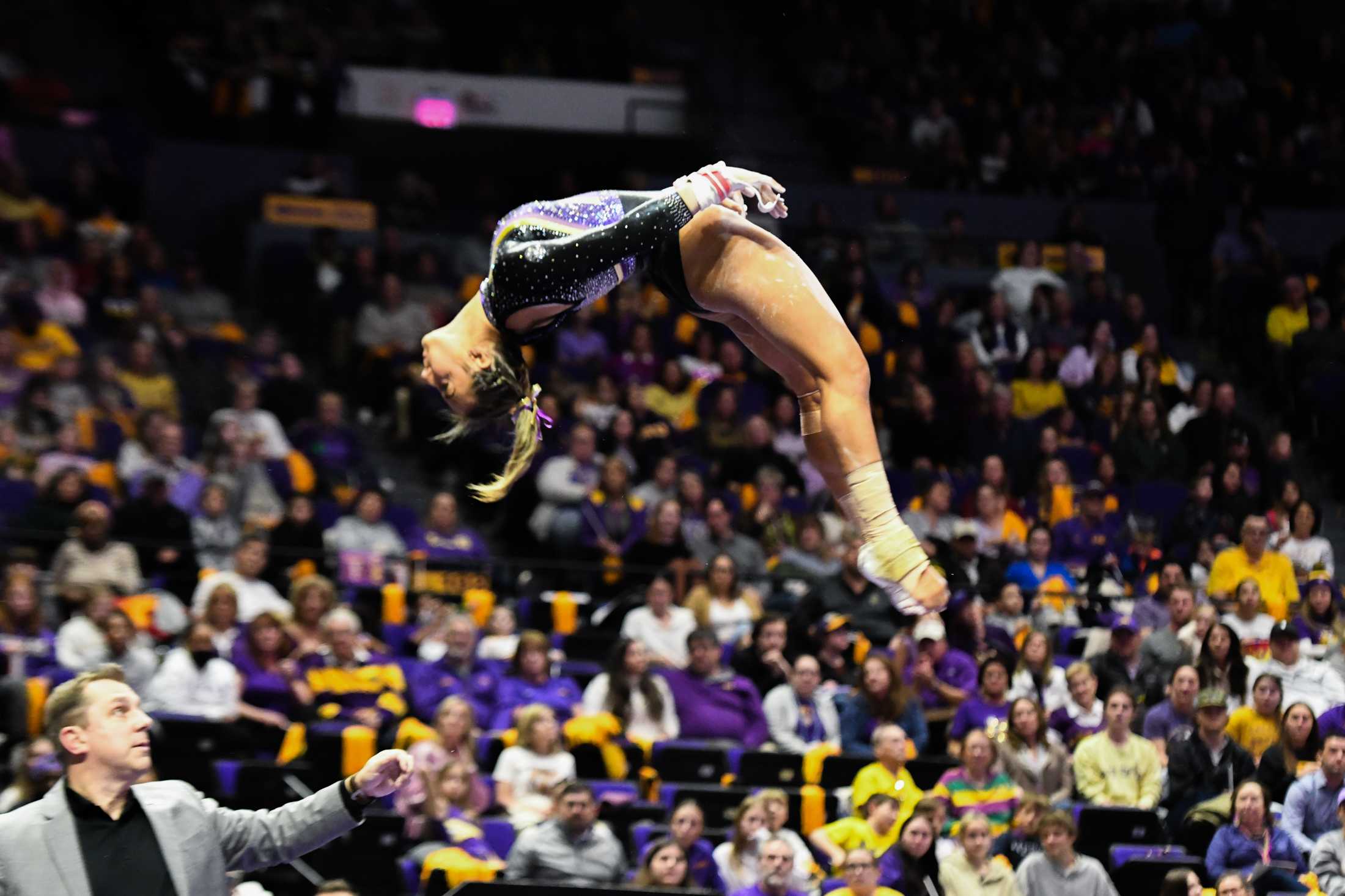 PHOTOS: LSU gymnastics defeats Florida 198.100-197.975