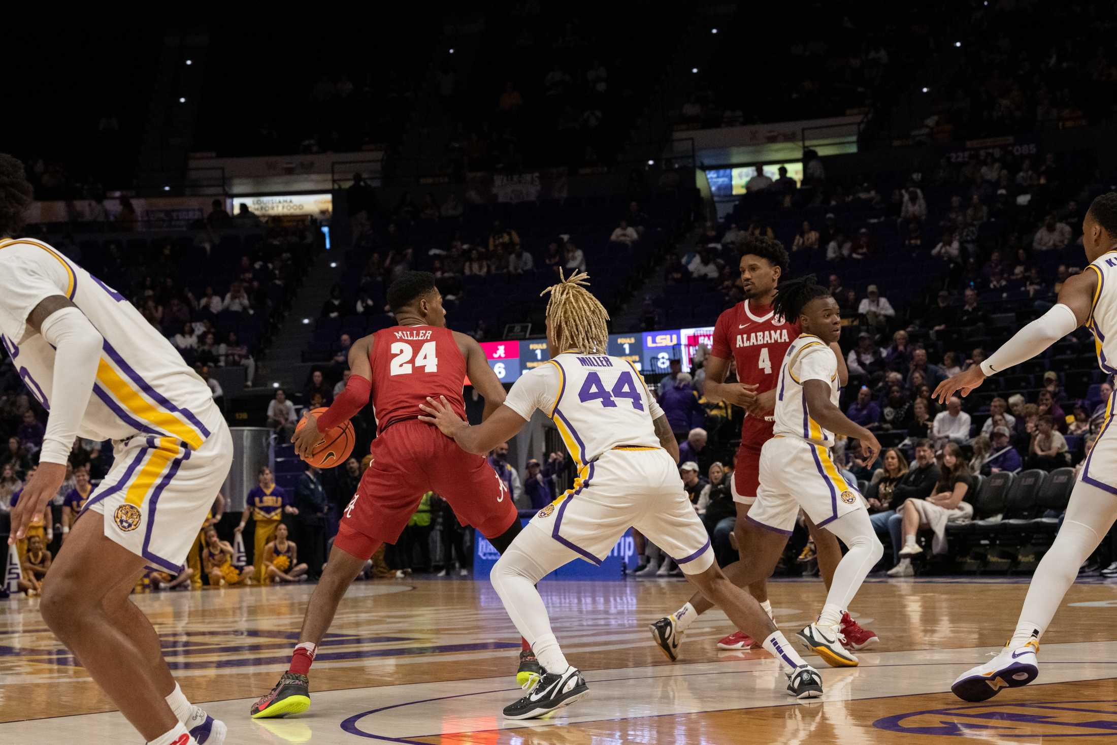 PHOTOS: LSU men's basketball falls to Alabama 79-69