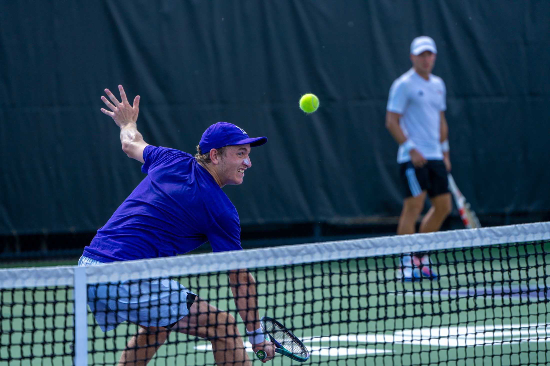 PHOTOS: LSU men's tennis defeats UL-Lafayette 4-0