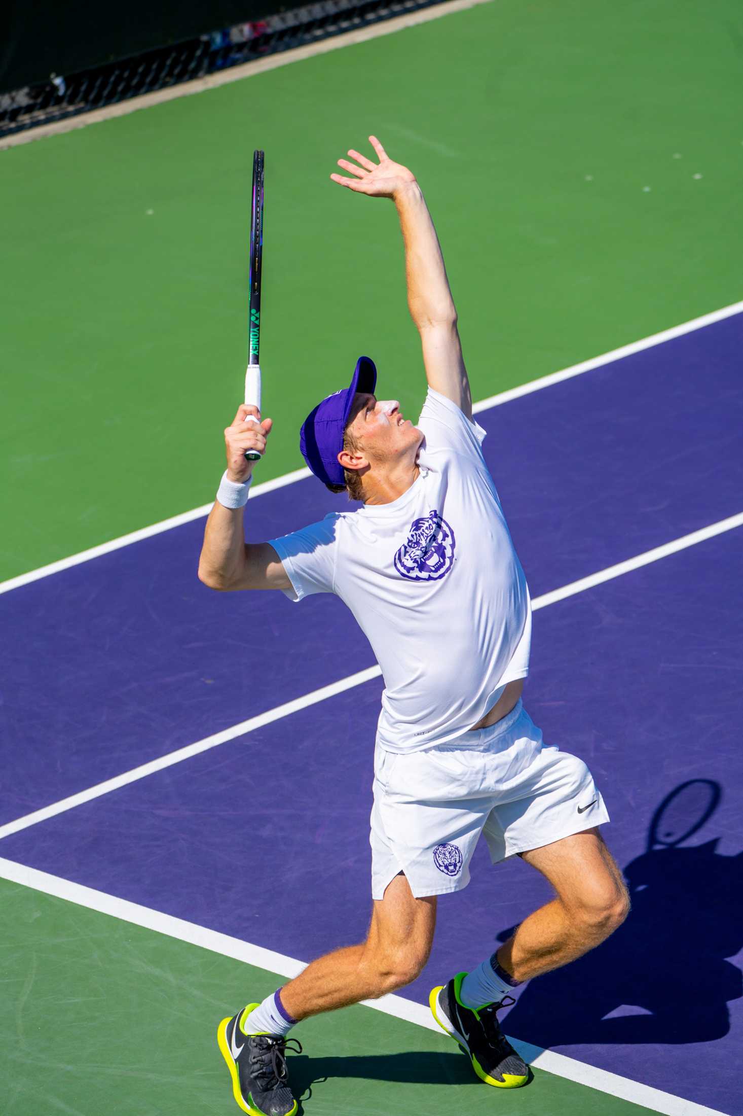 PHOTOS: LSU men's tennis defeats UL-Lafayette 4-0