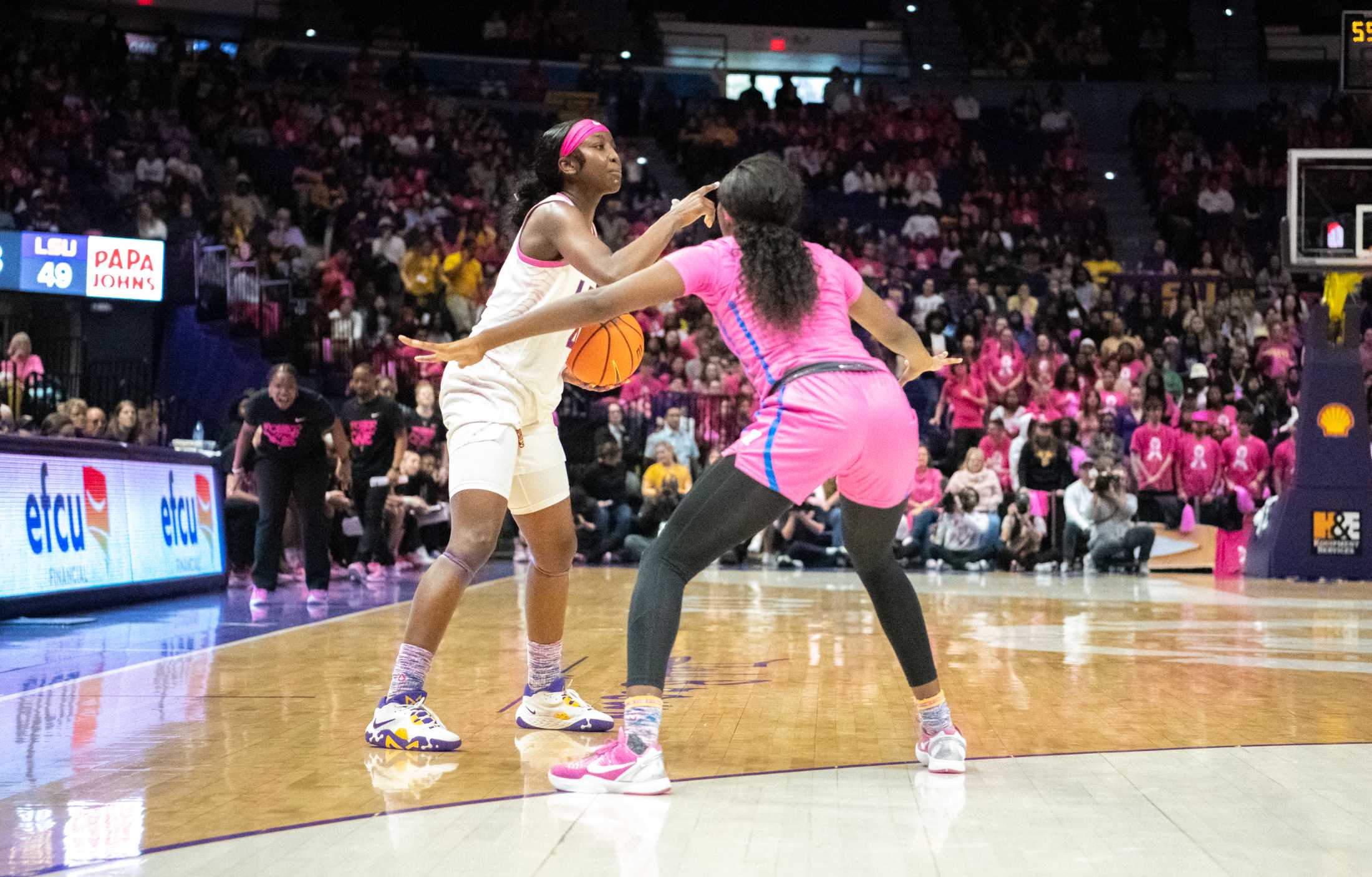 PHOTOS: LSU women's basketball defeats Ole Miss 69-60