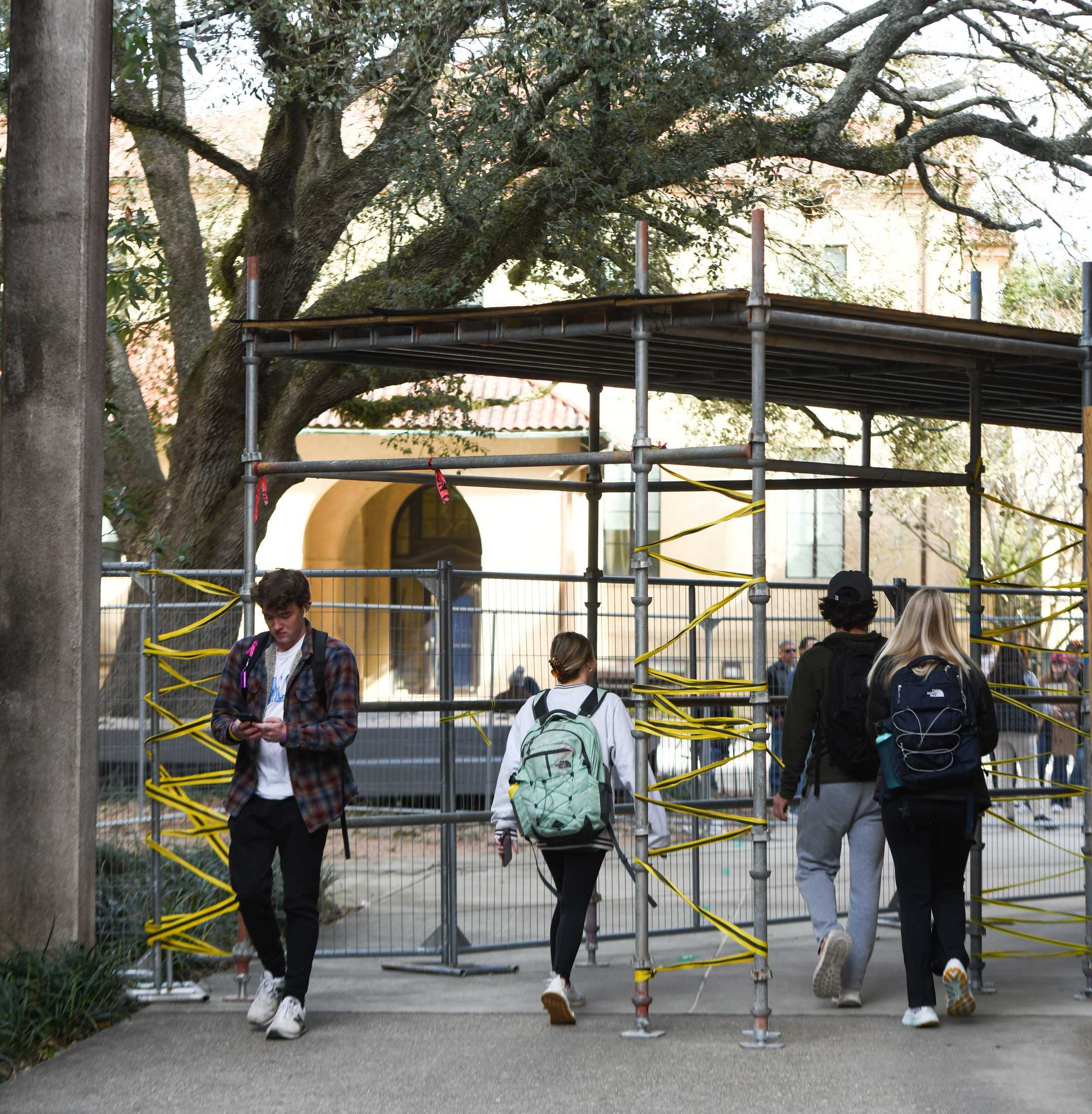 PHOTOS: Construction and maintenance on LSU's campus