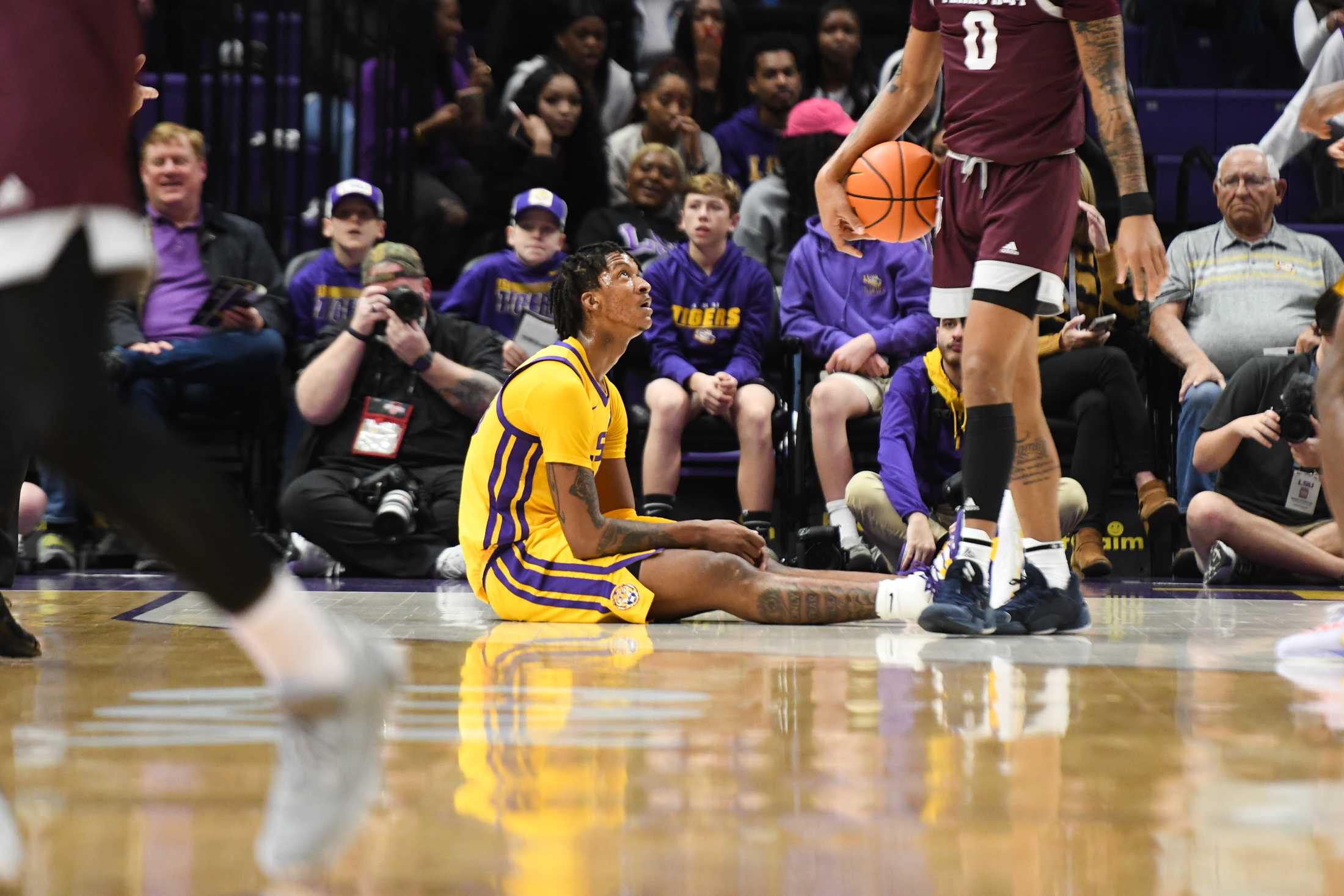 PHOTOS: LSU men's basketball falls 74-62 against Texas A&M