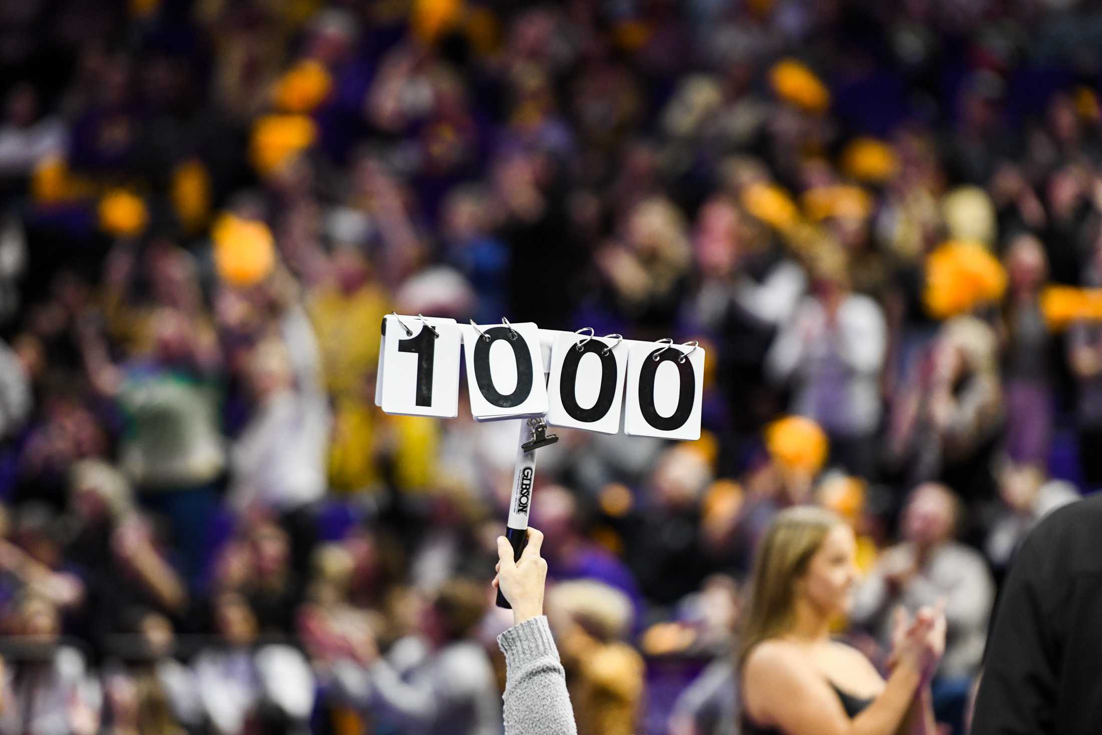 PHOTOS: LSU gymnastics defeats Georgia 197.700-196.925