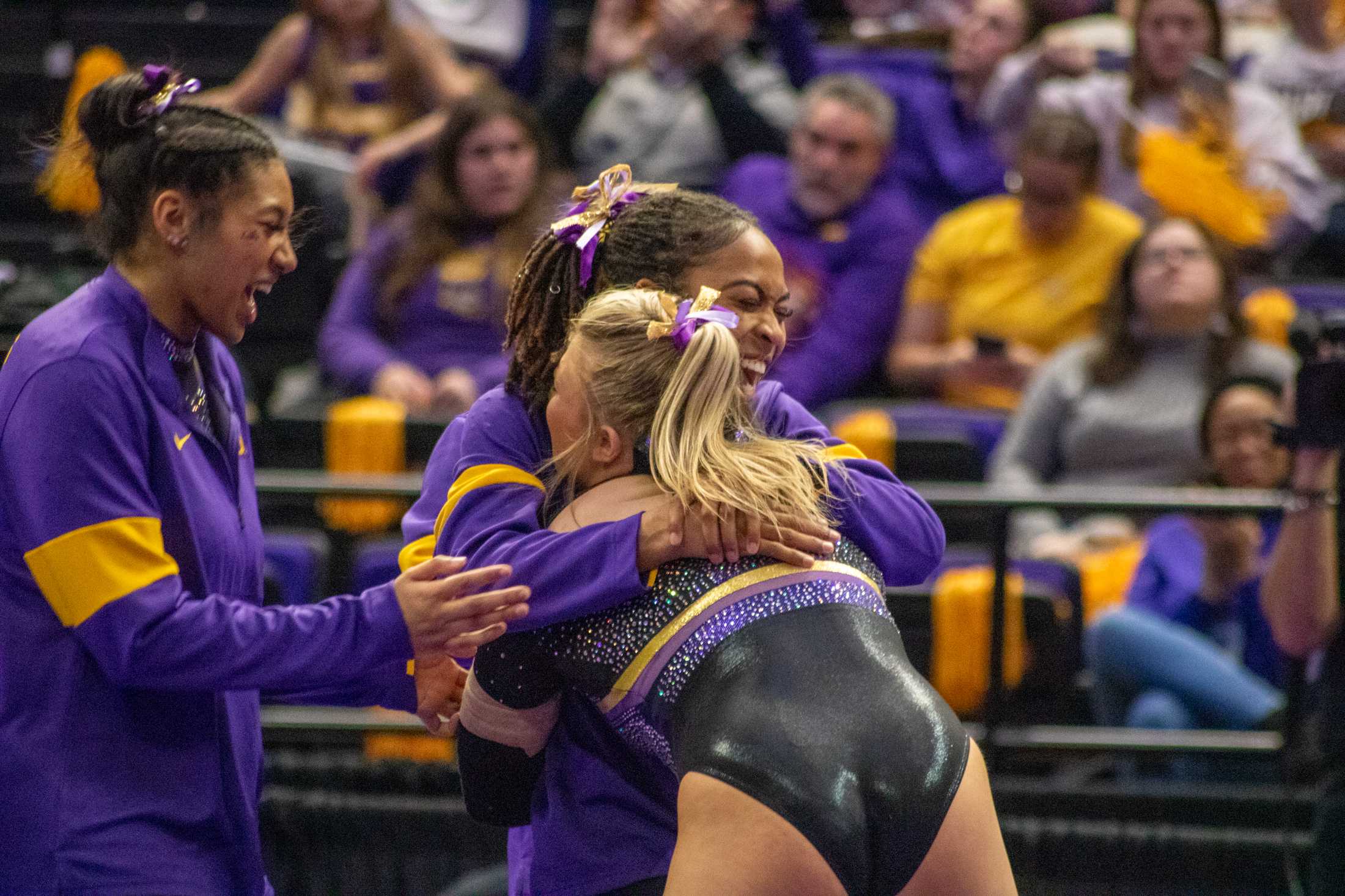 PHOTOS: LSU gymnastics defeats Florida 198.100-197.975