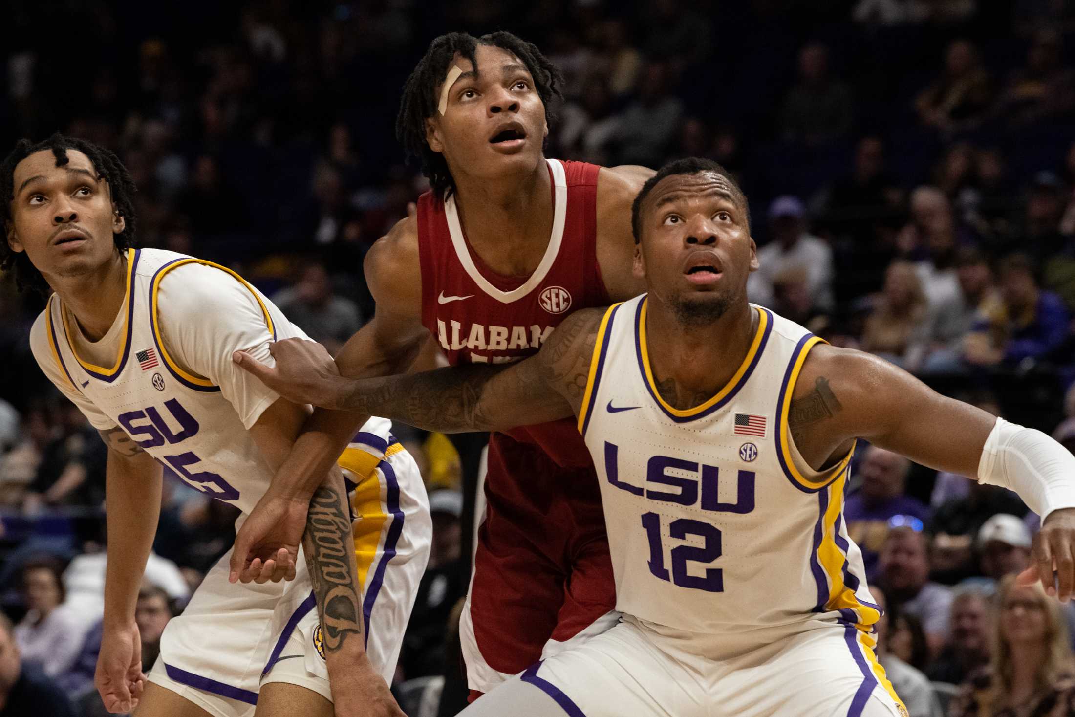 PHOTOS: LSU men's basketball falls to Alabama 79-69