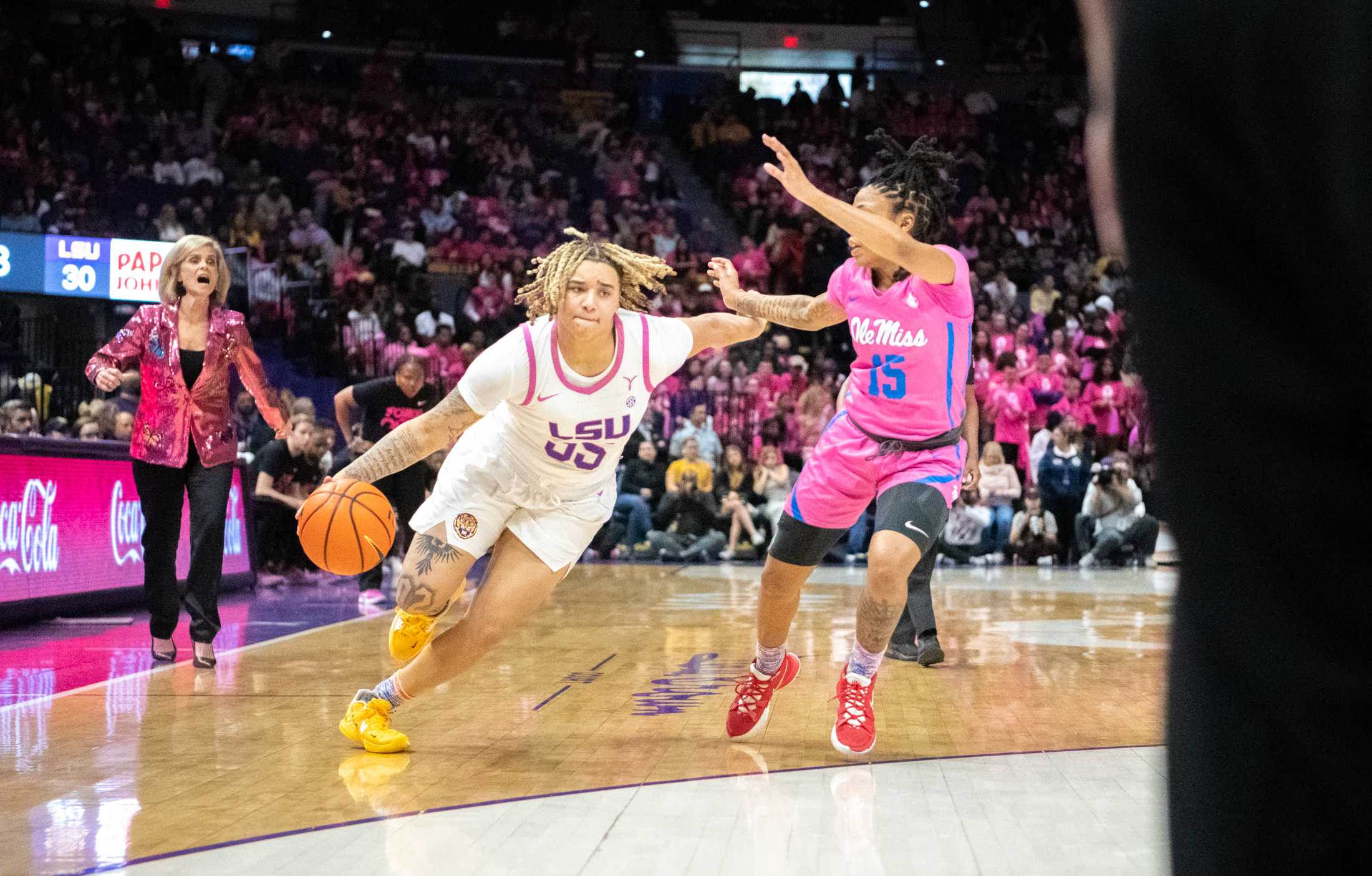 PHOTOS: LSU women's basketball defeats Ole Miss 69-60