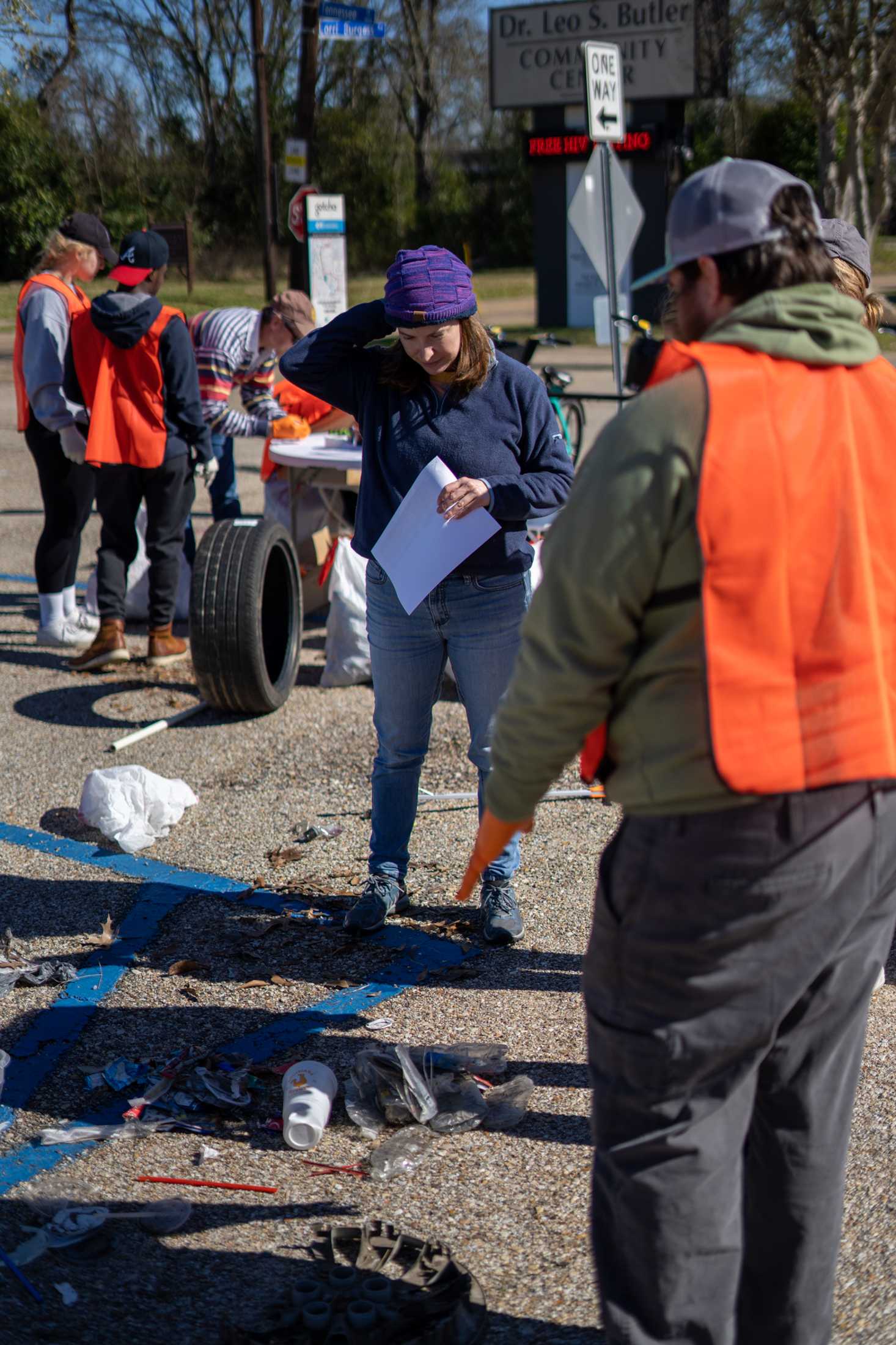 PHOTOS: LSU law students volunteer for litter collection