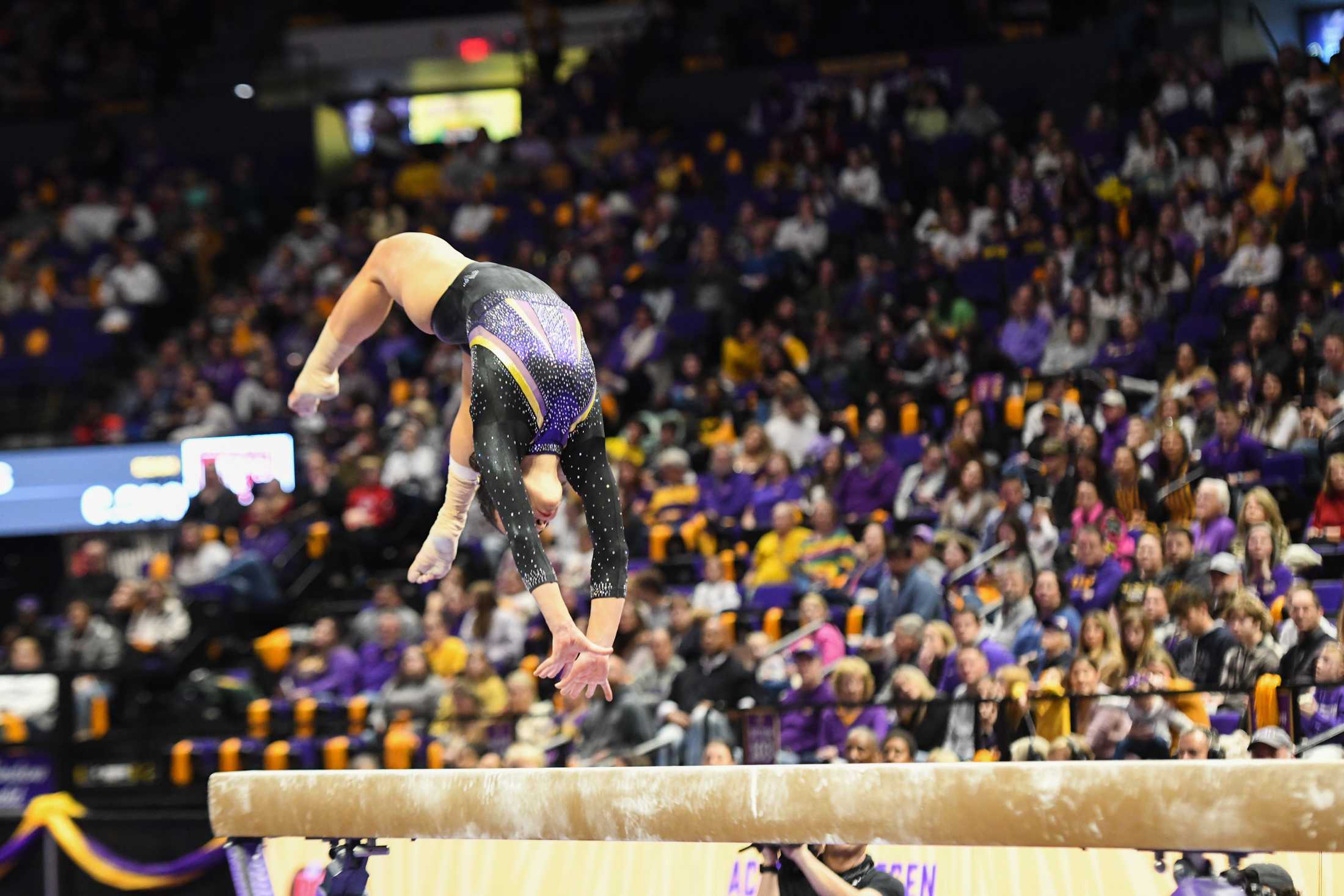 PHOTOS: LSU gymnastics defeats Florida 198.100-197.975