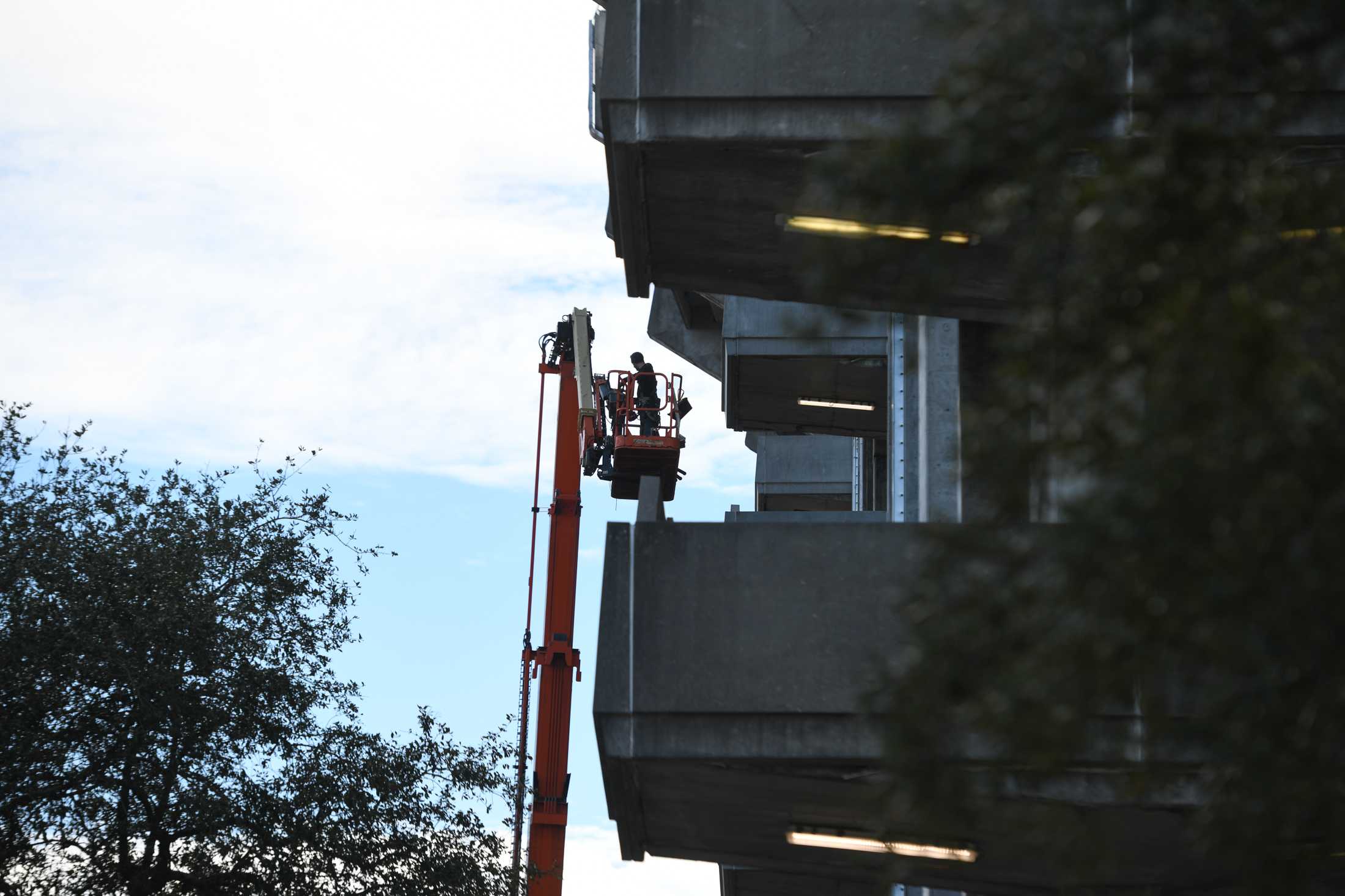 PHOTOS: Construction and maintenance on LSU's campus