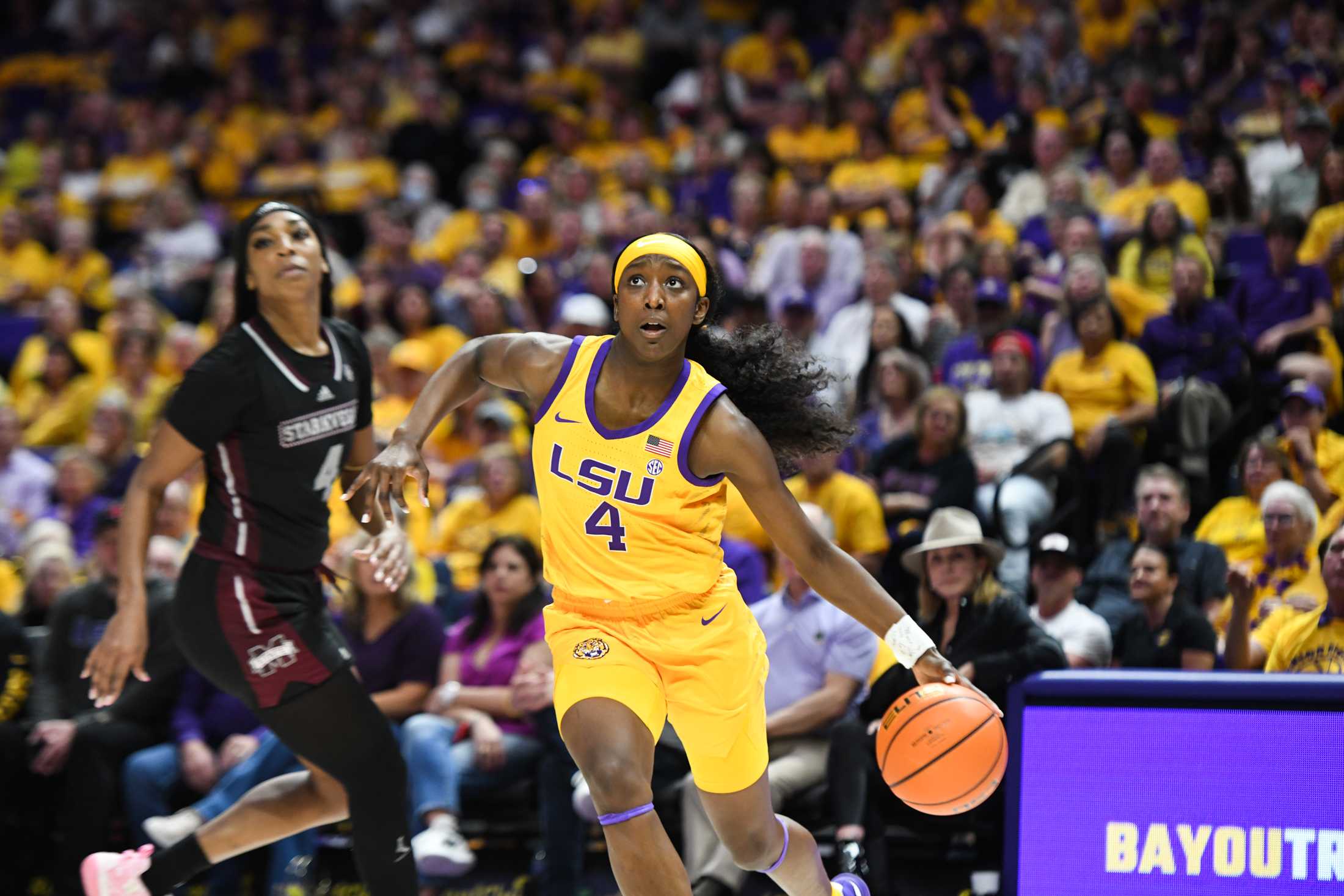 PHOTOS: LSU women's basketball defeats Mississippi State 74-59