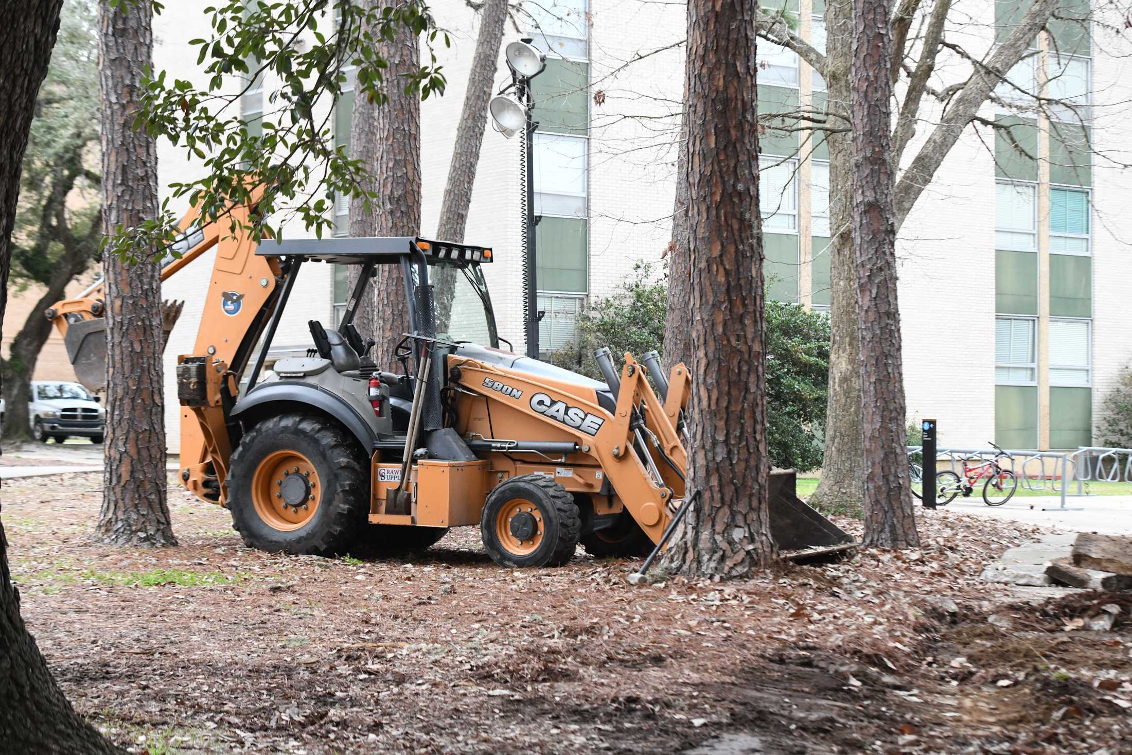 PHOTOS: Construction and maintenance on LSU's campus