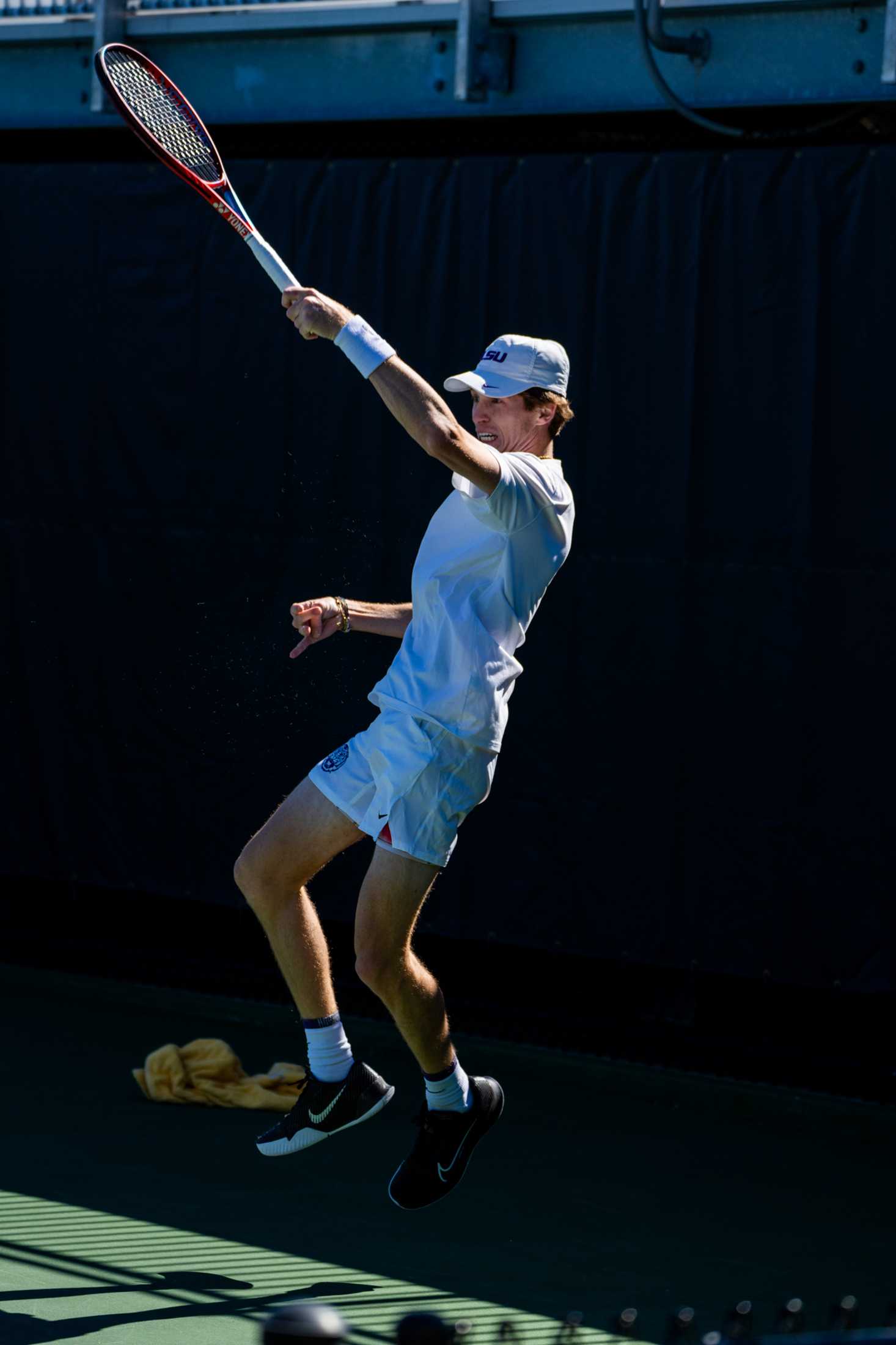 PHOTOS: LSU men's tennis defeats Lamar 7-0