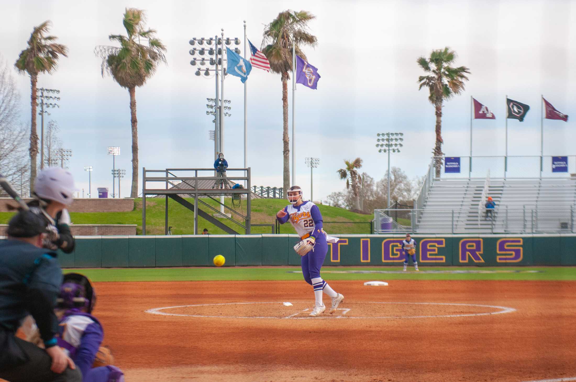 PHOTOS: LSU softball shuts out Ohio 8-0