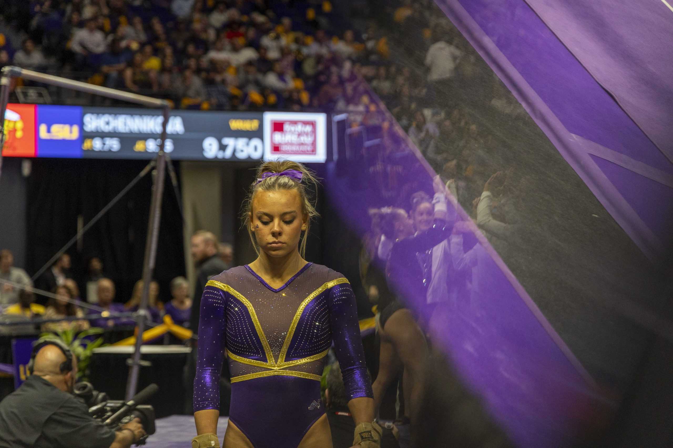 PHOTOS: LSU gymnastics defeats Georgia 197.700-196.925