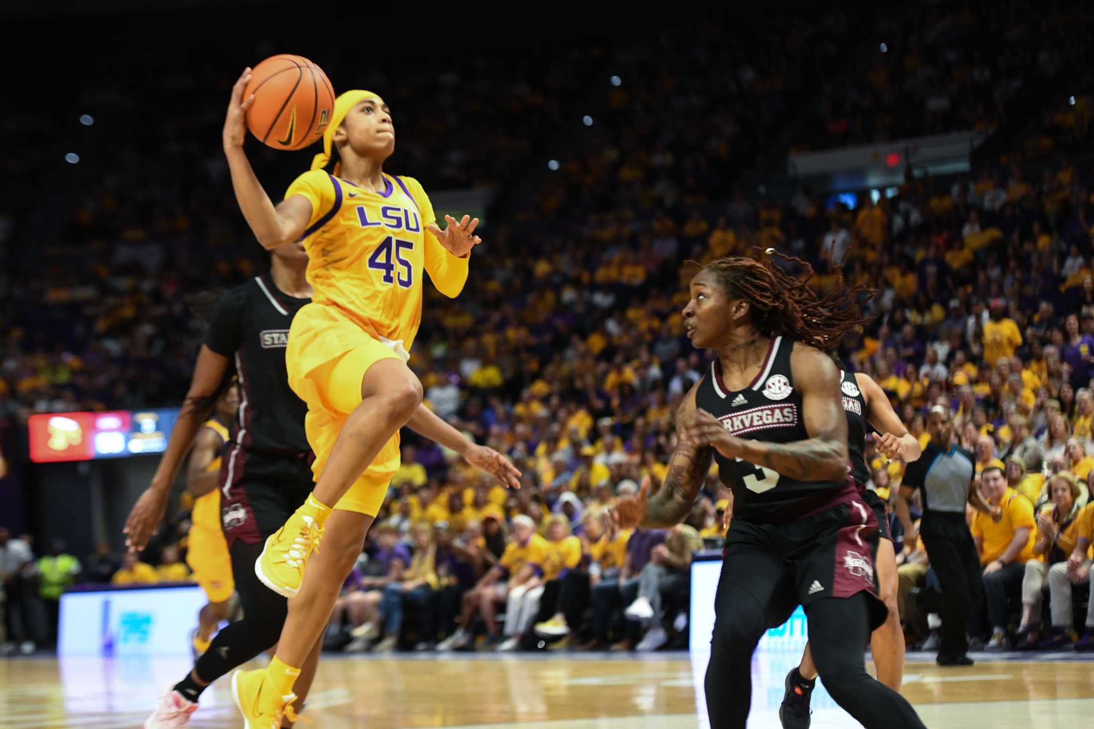 PHOTOS: LSU women's basketball defeats Mississippi State 74-59