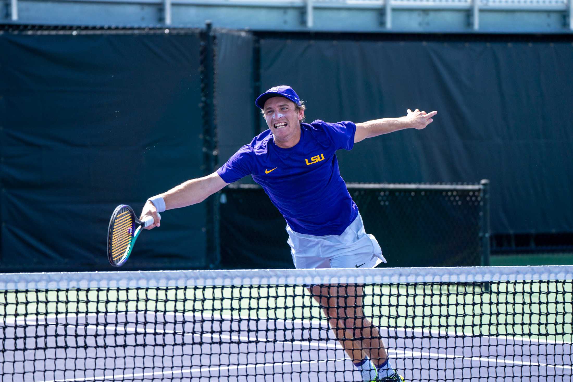 PHOTOS: LSU men's tennis defeats UL-Lafayette 4-0