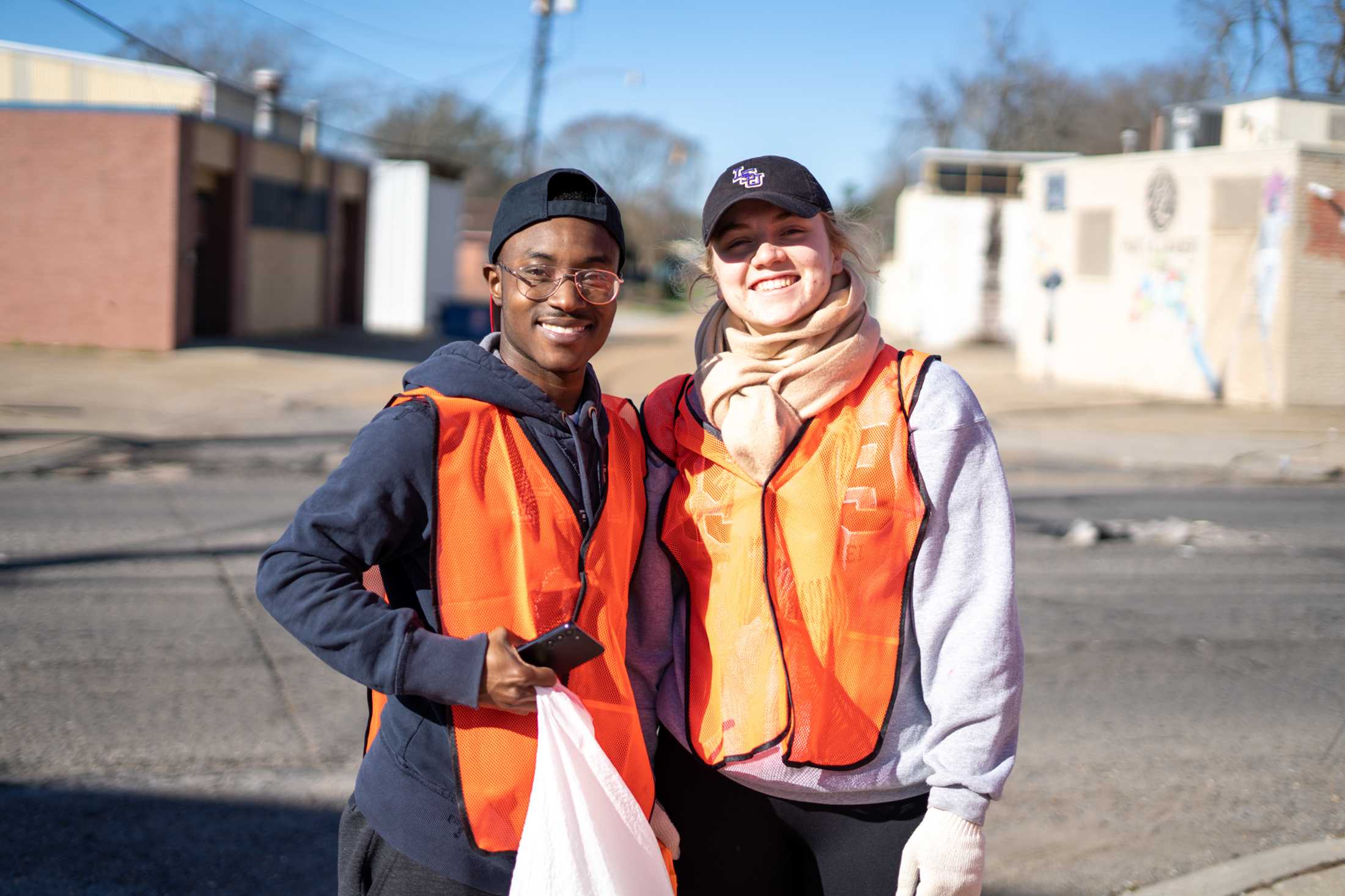 PHOTOS: LSU law students volunteer for litter collection