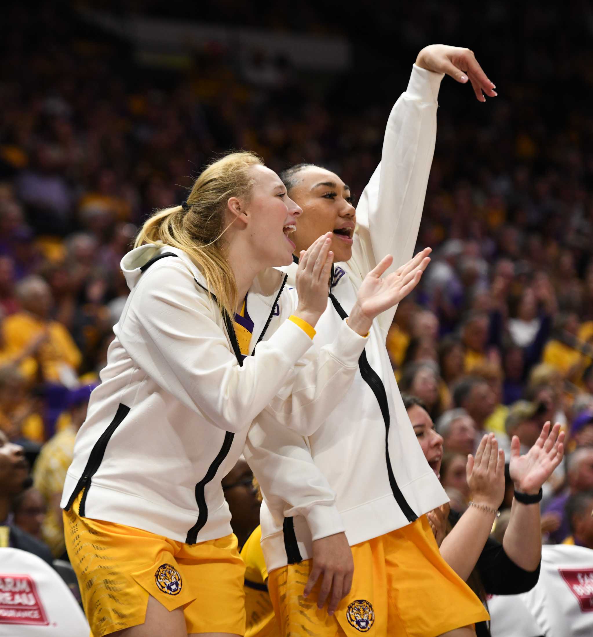 PHOTOS: LSU women's basketball defeats Mississippi State 74-59