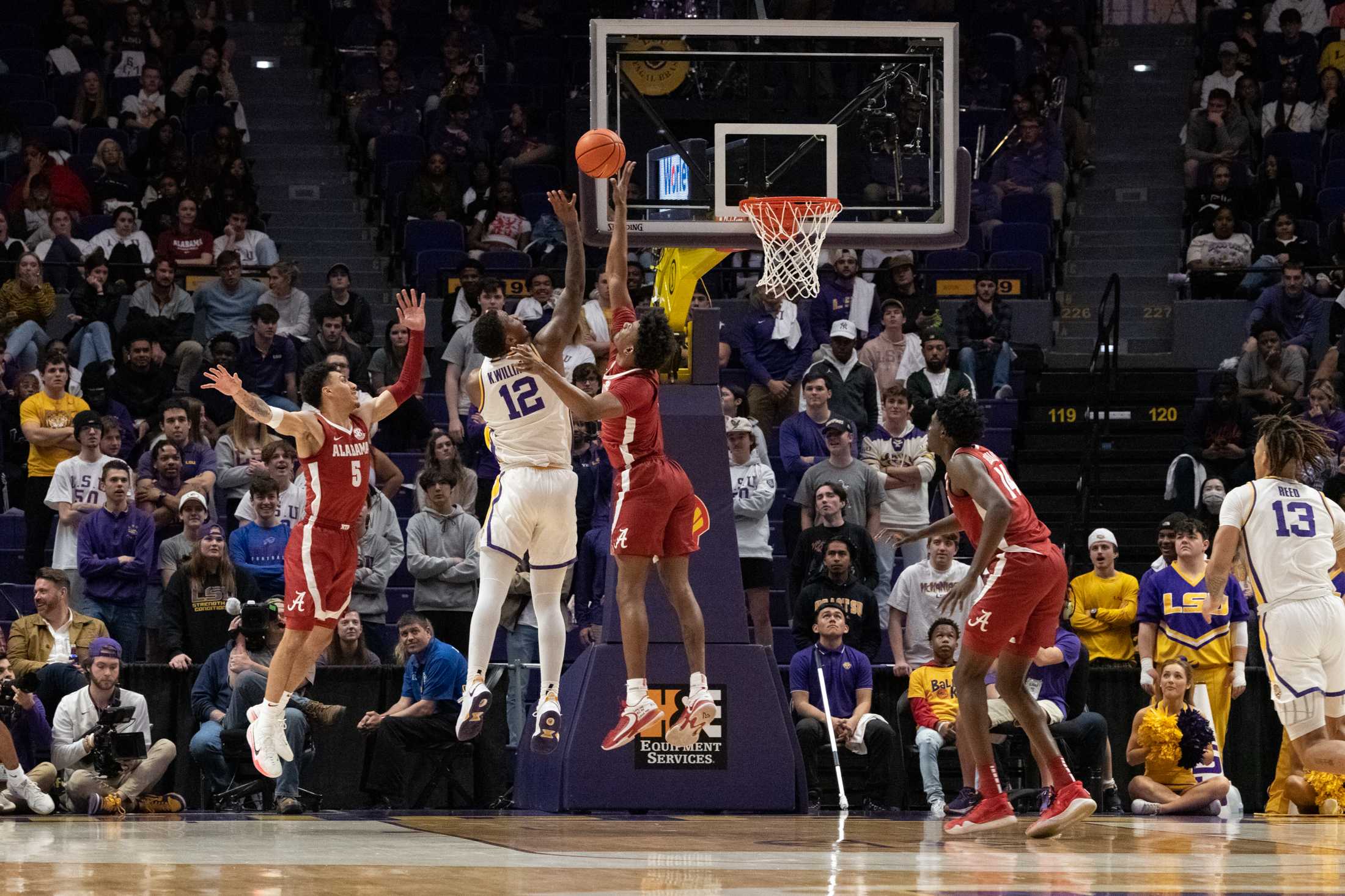 PHOTOS: LSU men's basketball falls to Alabama 79-69