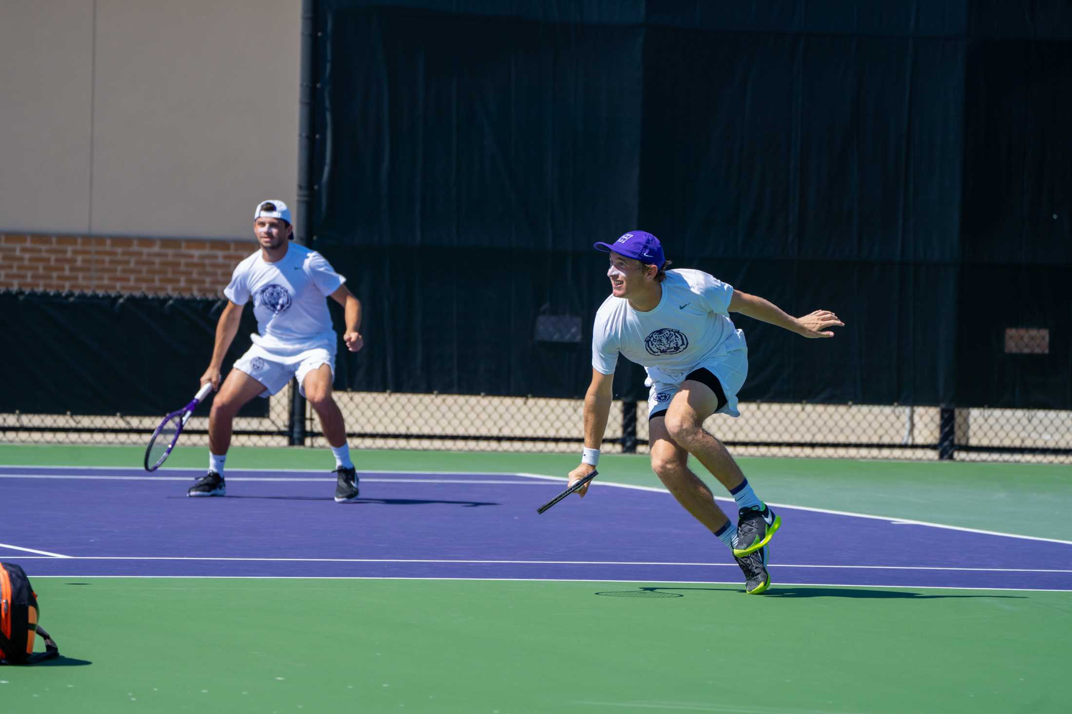 PHOTOS: LSU men's tennis defeats UL-Lafayette 4-0