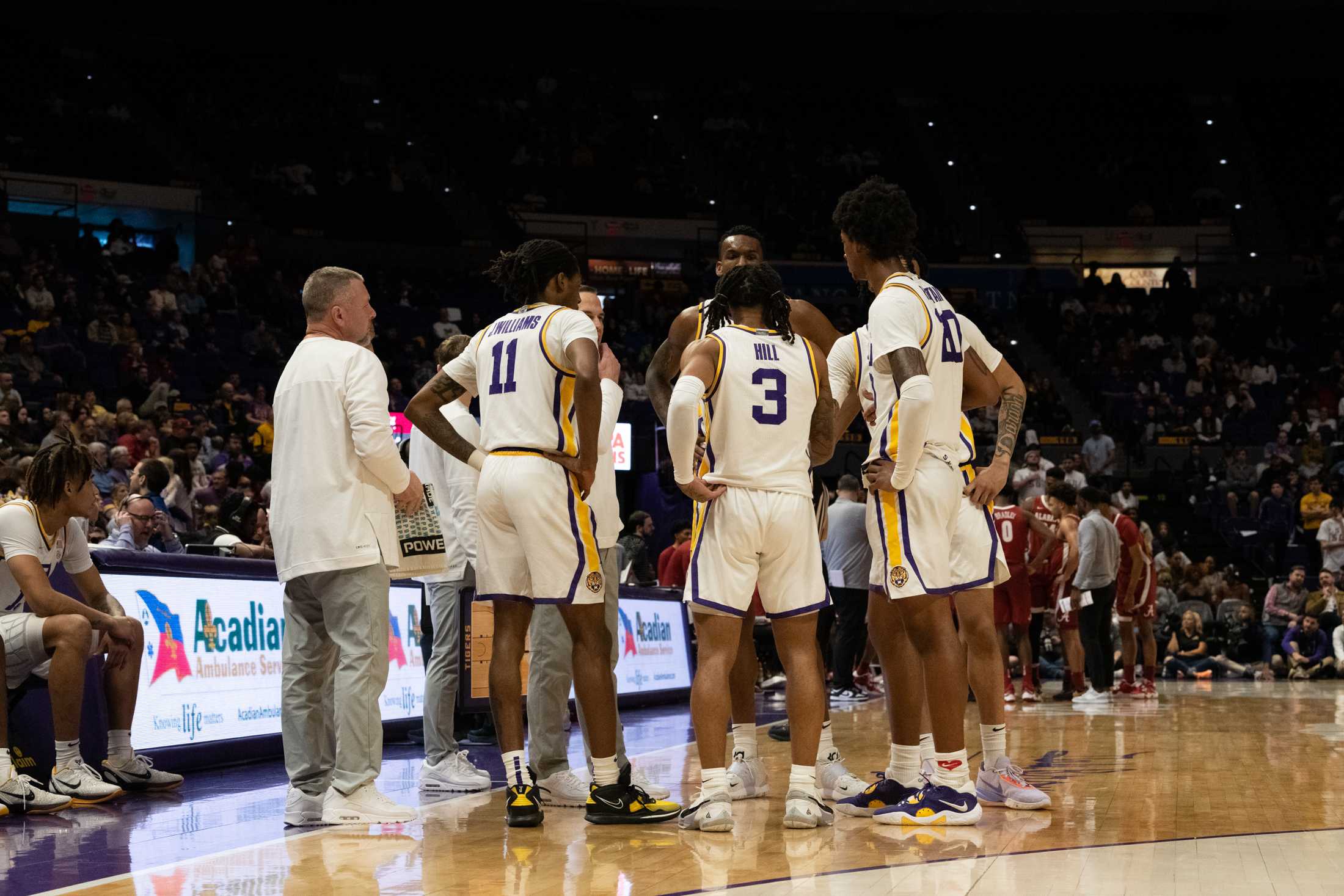 PHOTOS: LSU men's basketball falls to Alabama 79-69