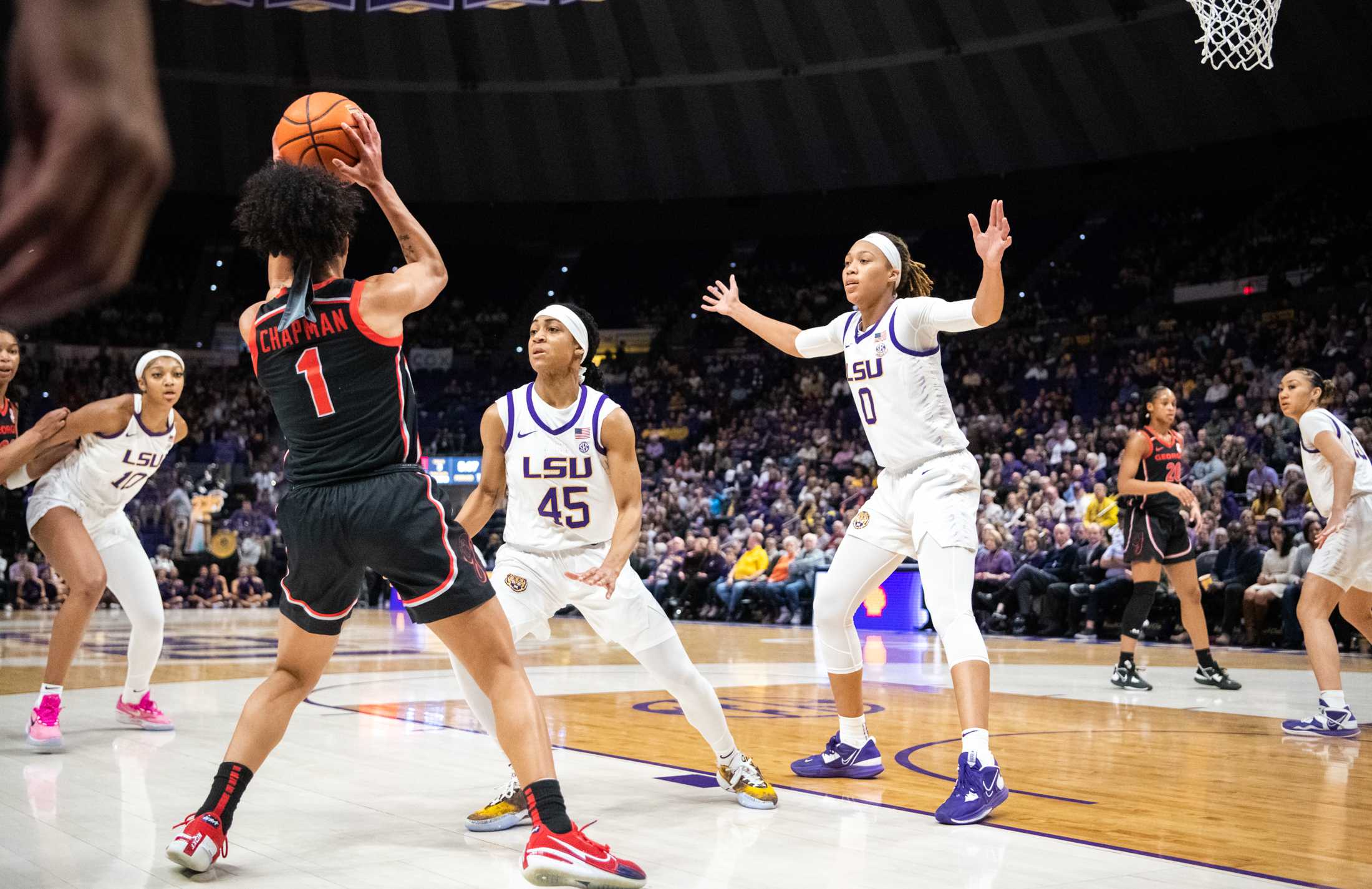 PHOTOS: LSU women's basketball defeats Georgia 82-77 in overtime