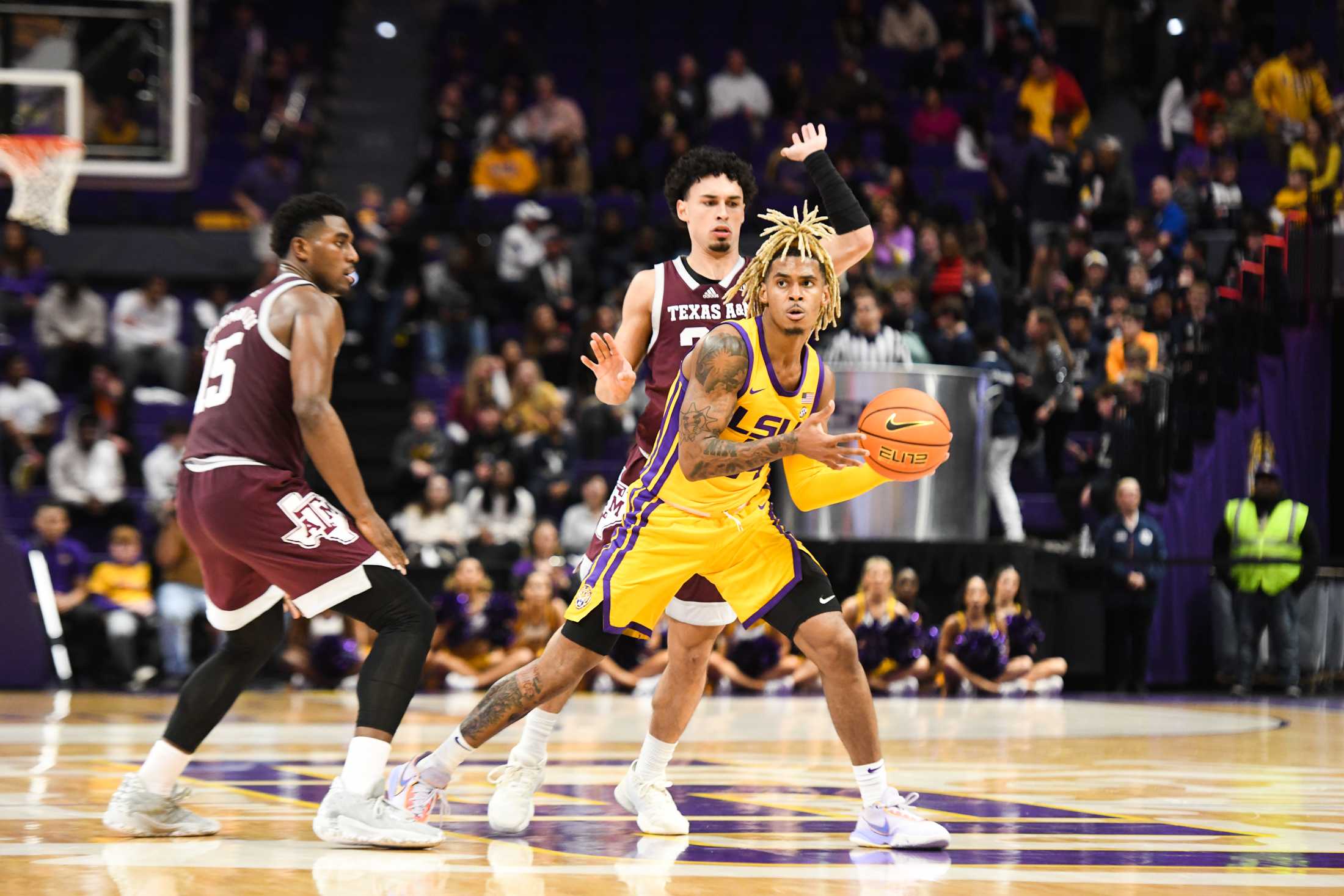 PHOTOS: LSU men's basketball falls 74-62 against Texas A&M