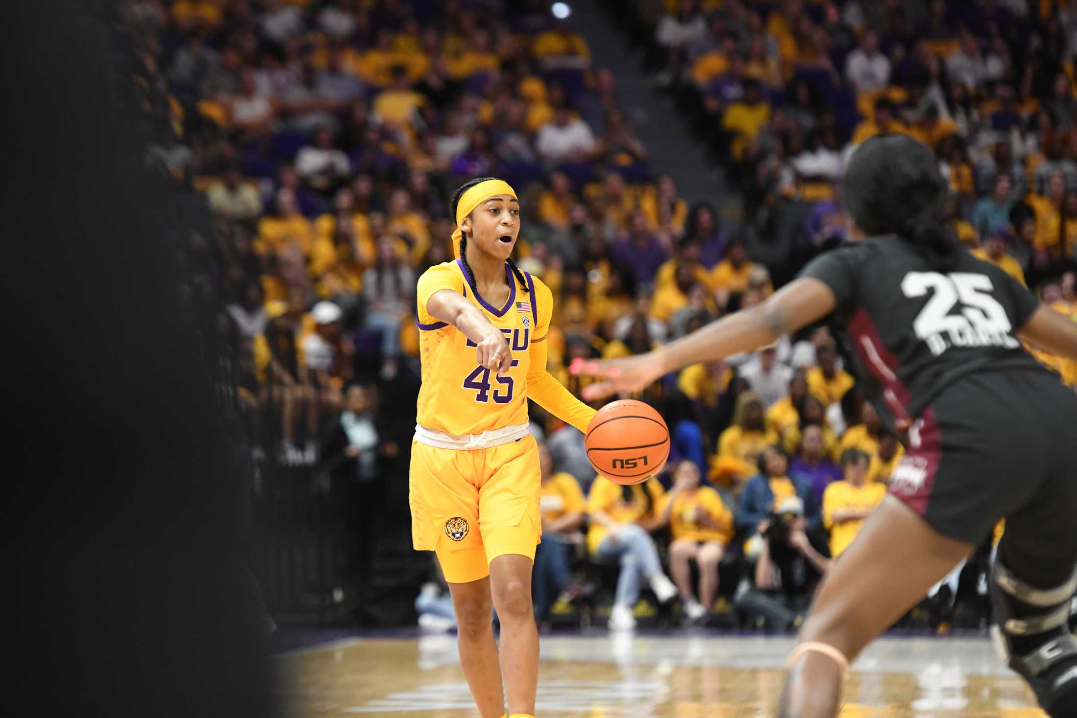 PHOTOS: LSU women's basketball defeats Mississippi State 74-59