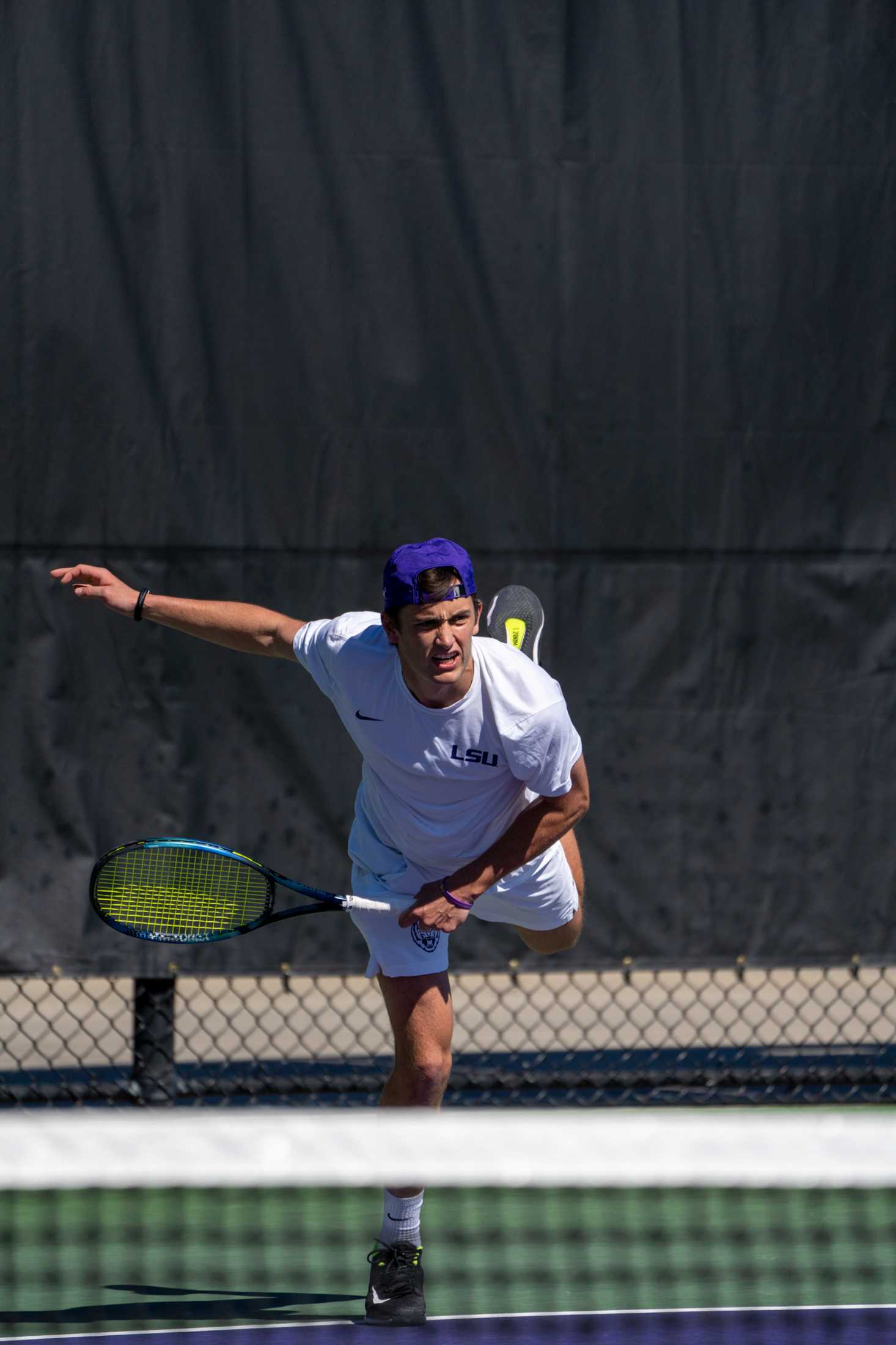 PHOTOS: LSU men's tennis defeats Lamar 7-0