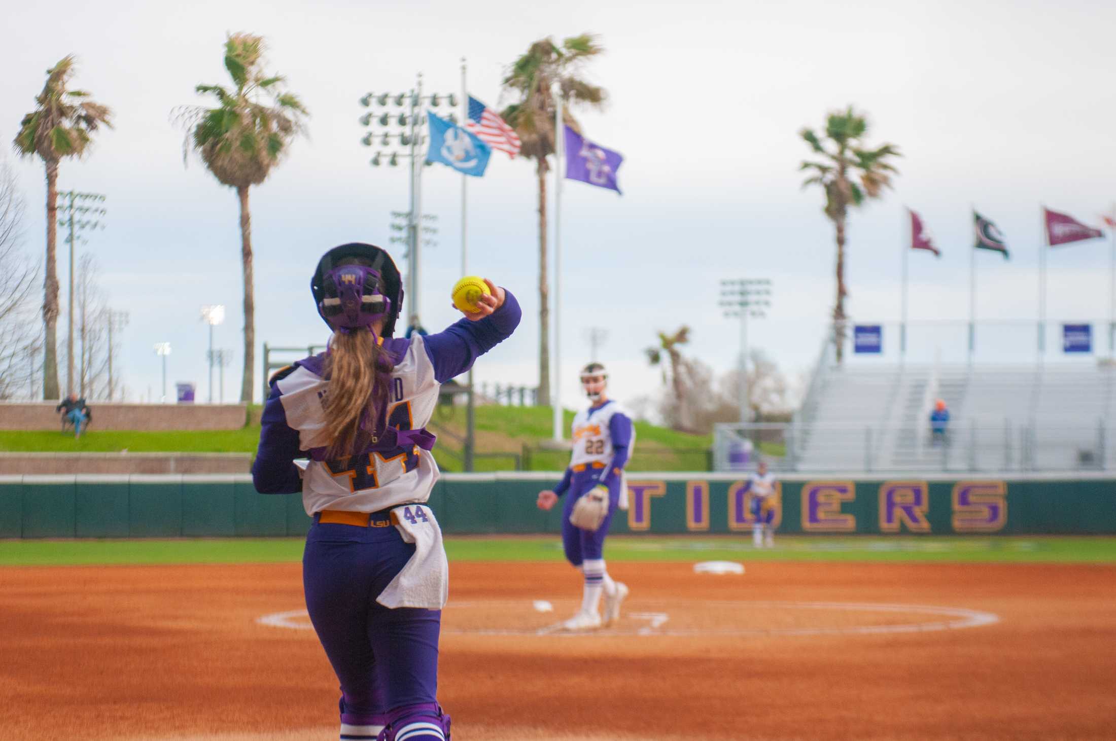 PHOTOS: LSU softball shuts out Ohio 8-0