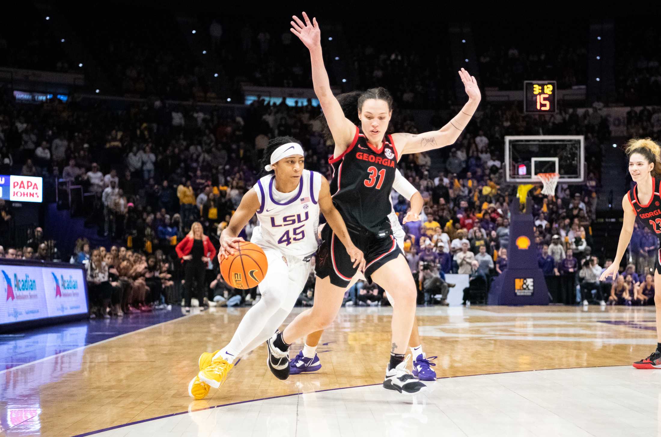 PHOTOS: LSU women's basketball defeats Georgia 82-77 in overtime