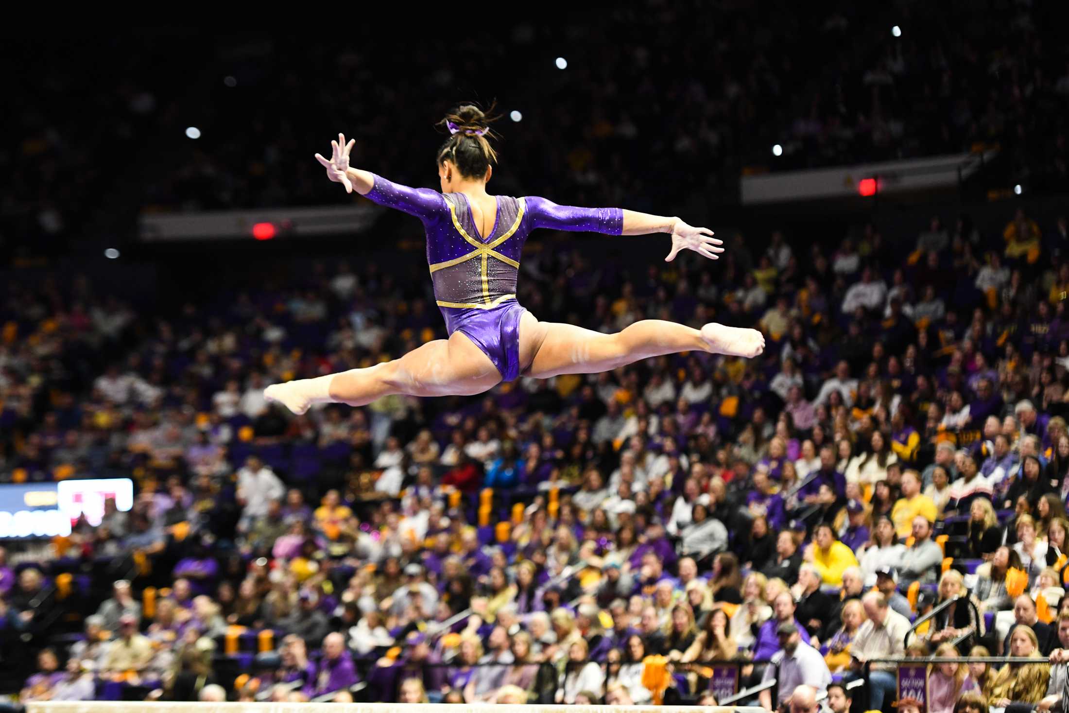 PHOTOS: LSU gymnastics defeats Georgia 197.700-196.925