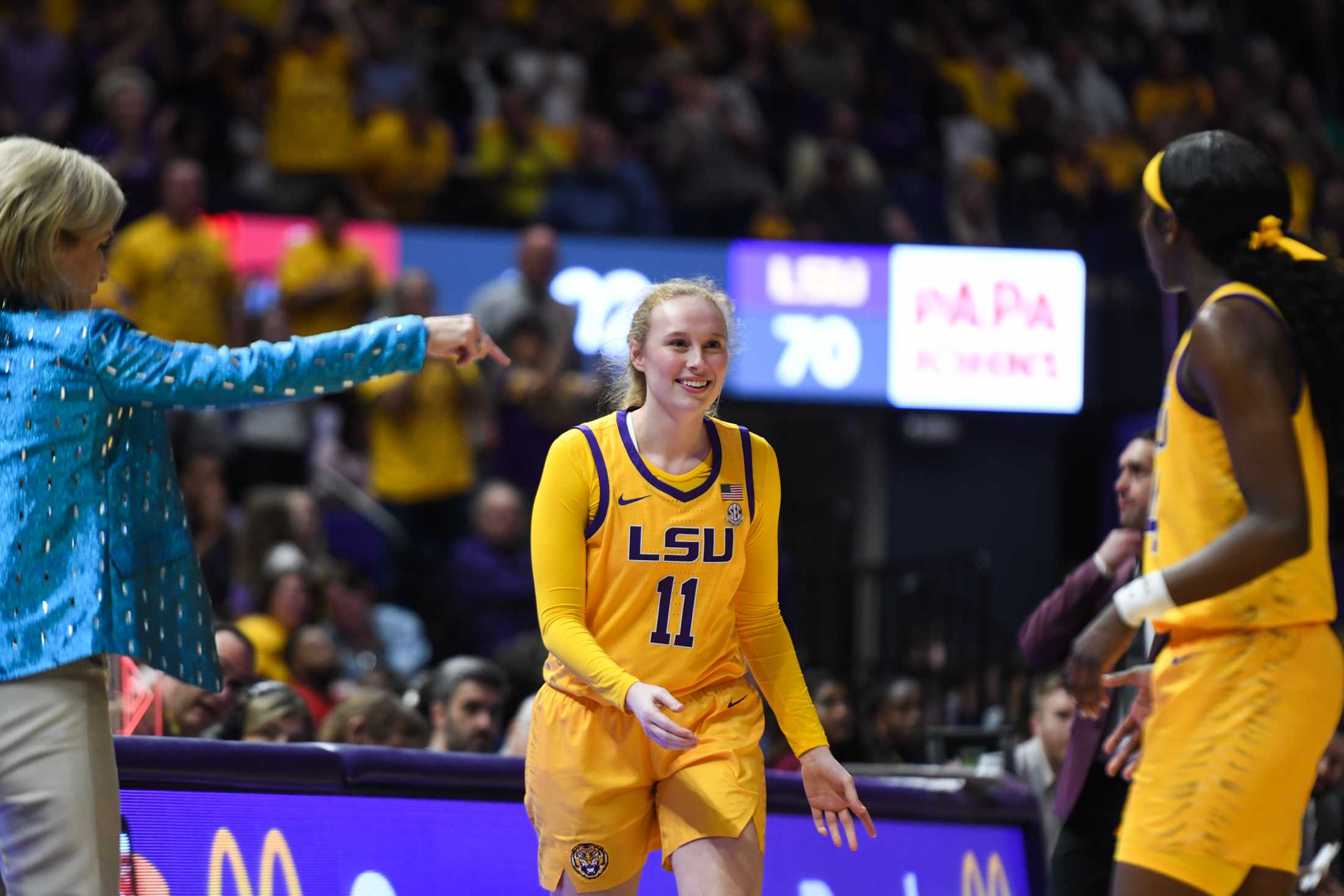 PHOTOS: LSU women's basketball defeats Mississippi State 74-59