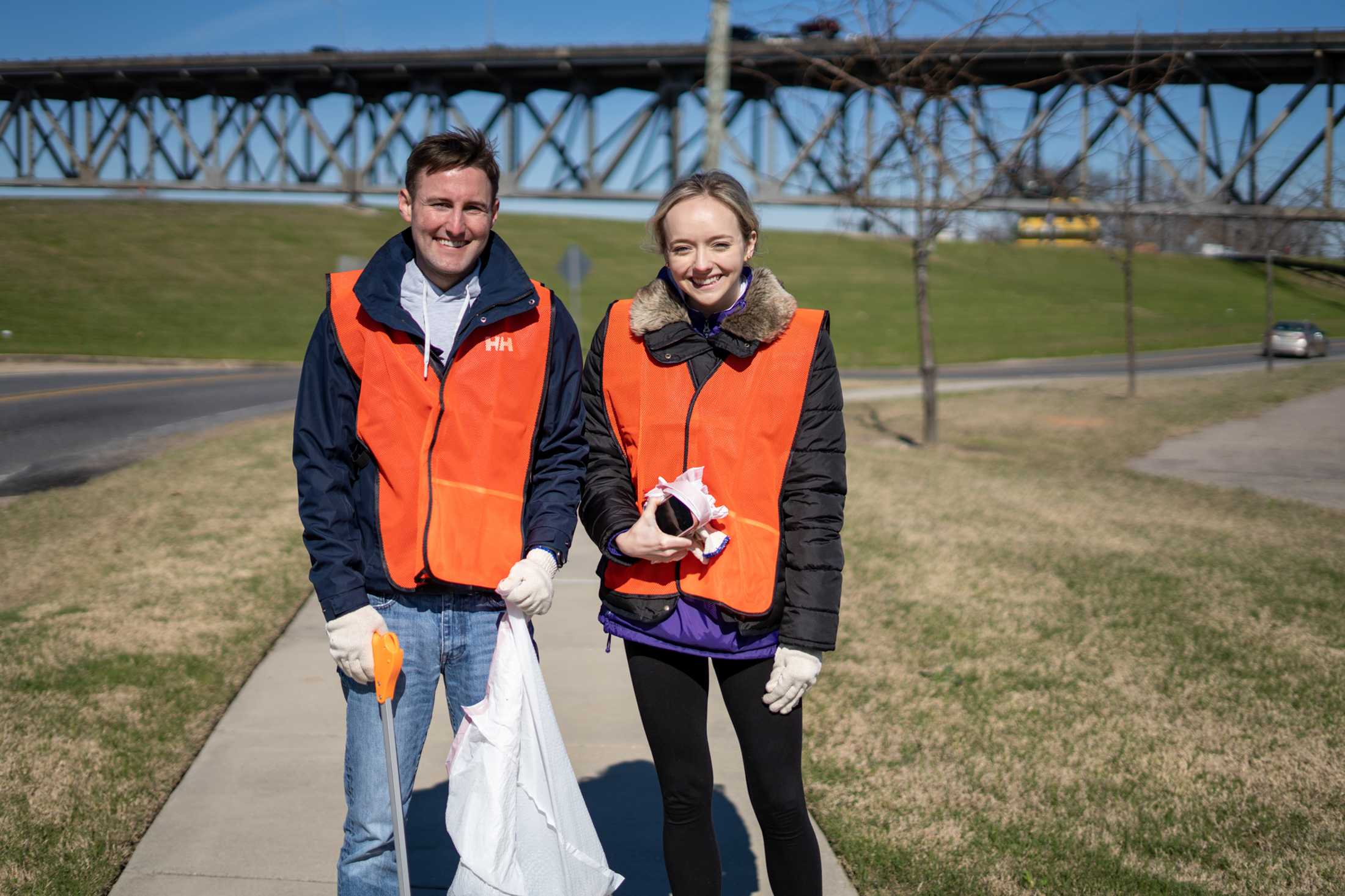 PHOTOS: LSU law students volunteer for litter collection