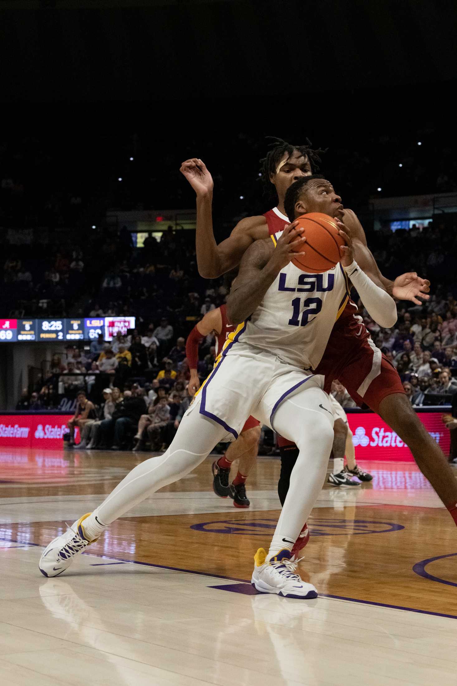 PHOTOS: LSU men's basketball falls to Alabama 79-69