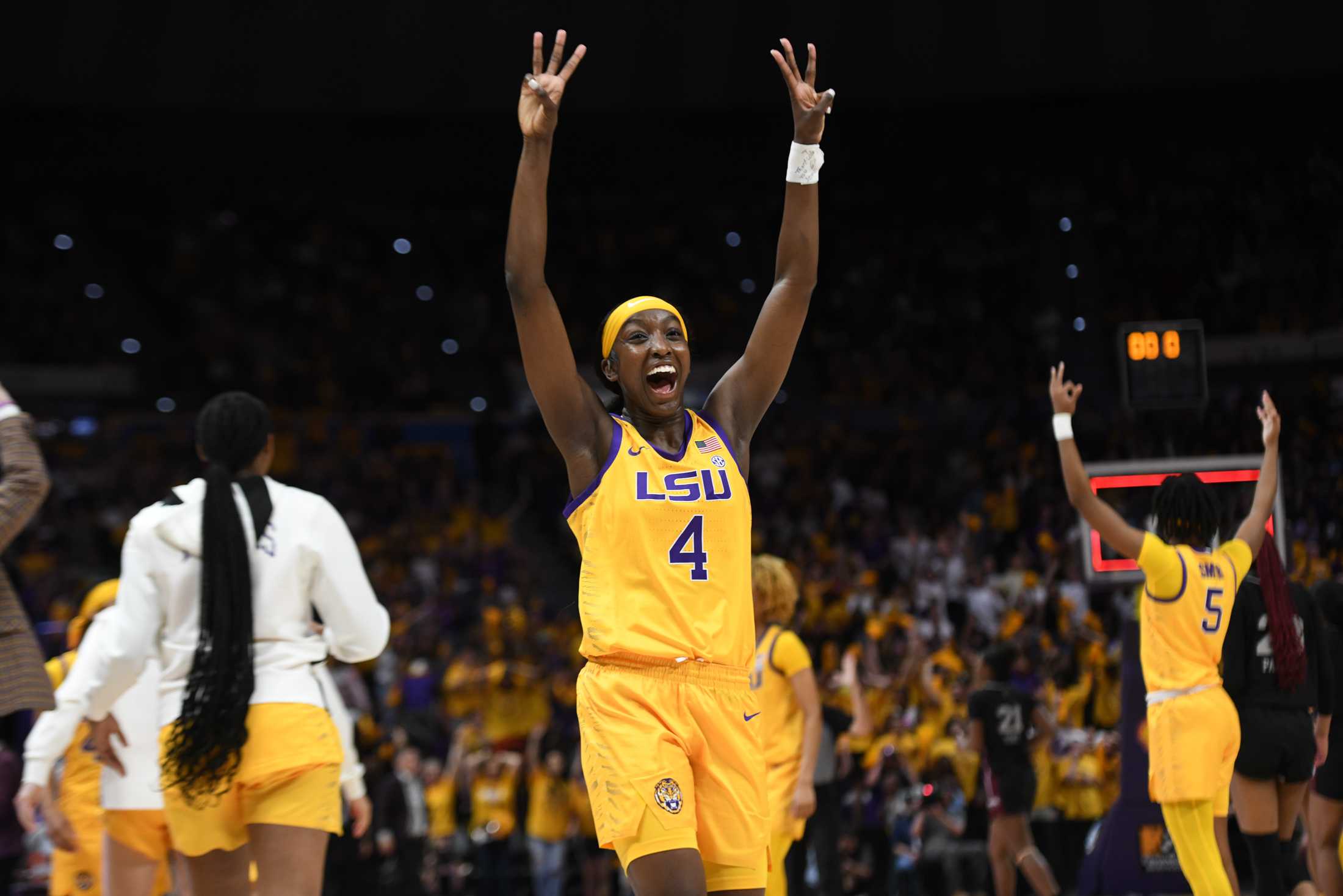 PHOTOS: LSU women's basketball defeats Mississippi State 74-59