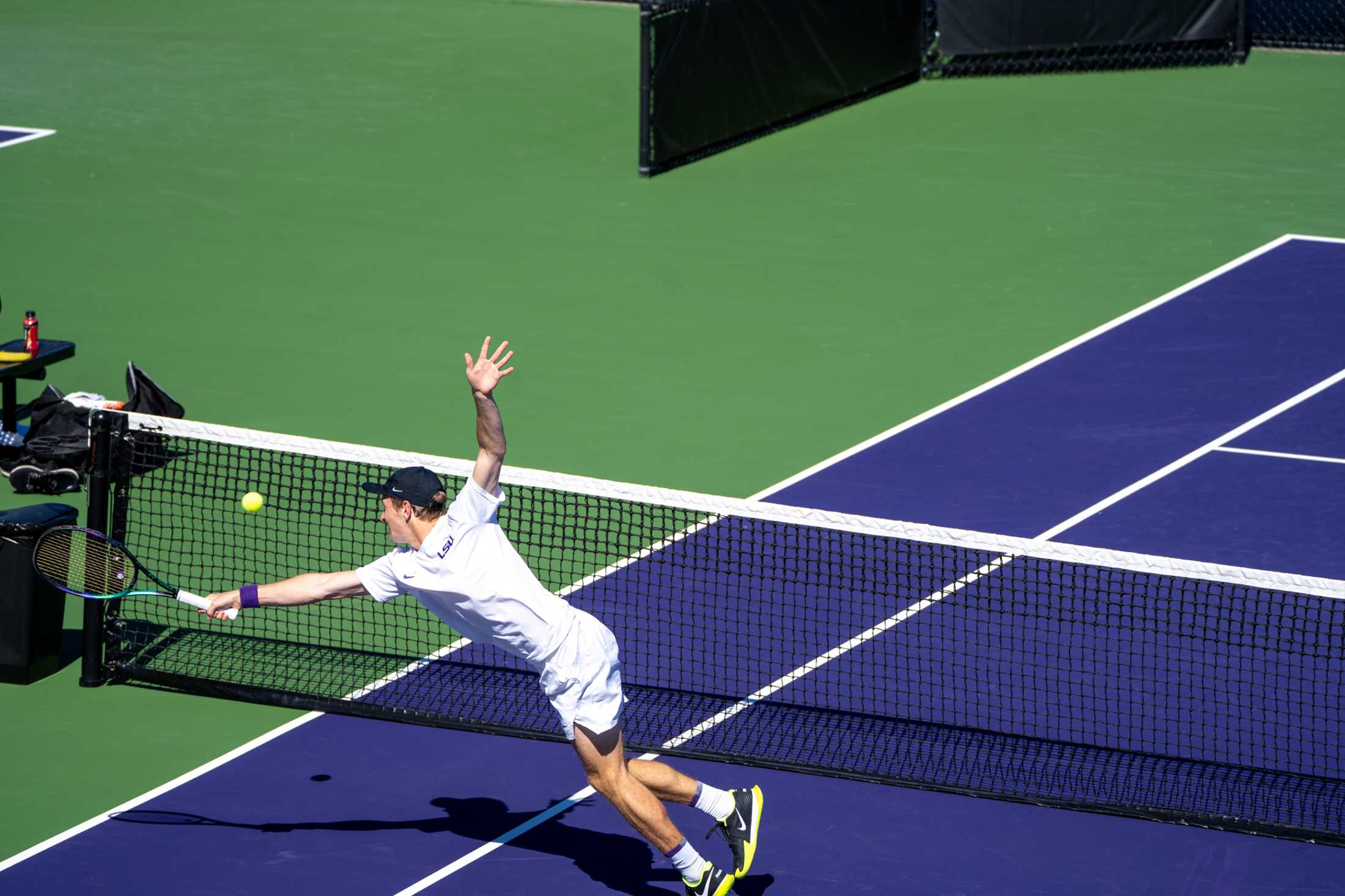 PHOTOS: LSU men's tennis defeats Lamar 7-0