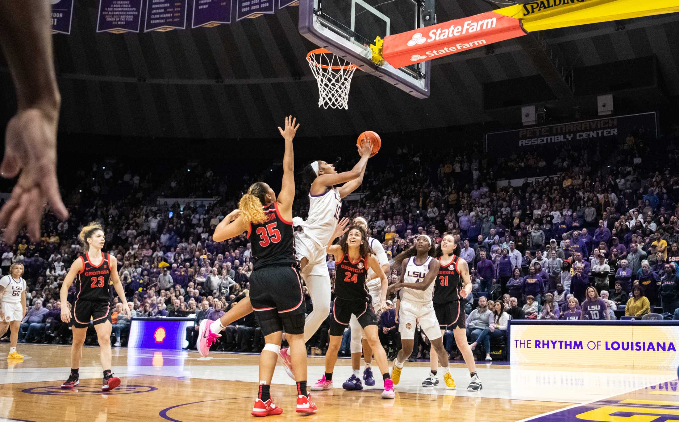 PHOTOS: LSU women's basketball defeats Georgia 82-77 in overtime