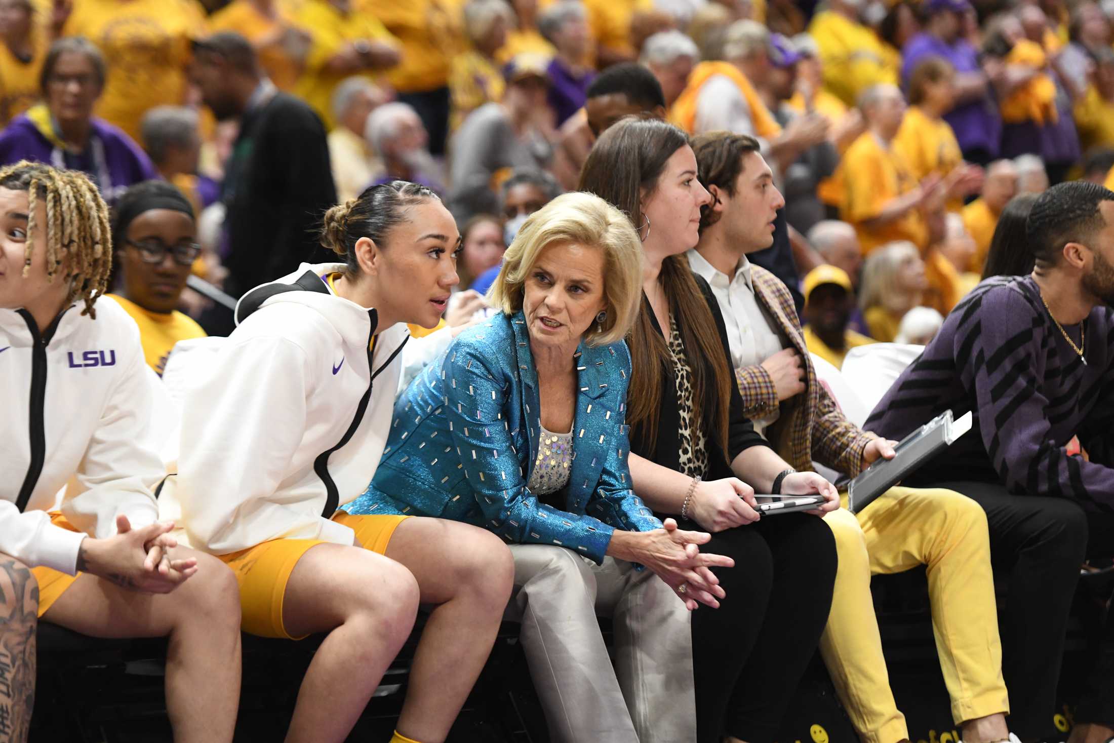 PHOTOS: LSU women's basketball defeats Mississippi State 74-59