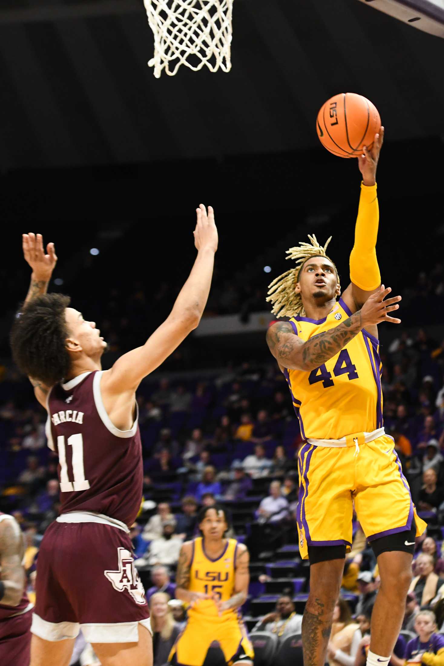 PHOTOS: LSU men's basketball falls 74-62 against Texas A&M