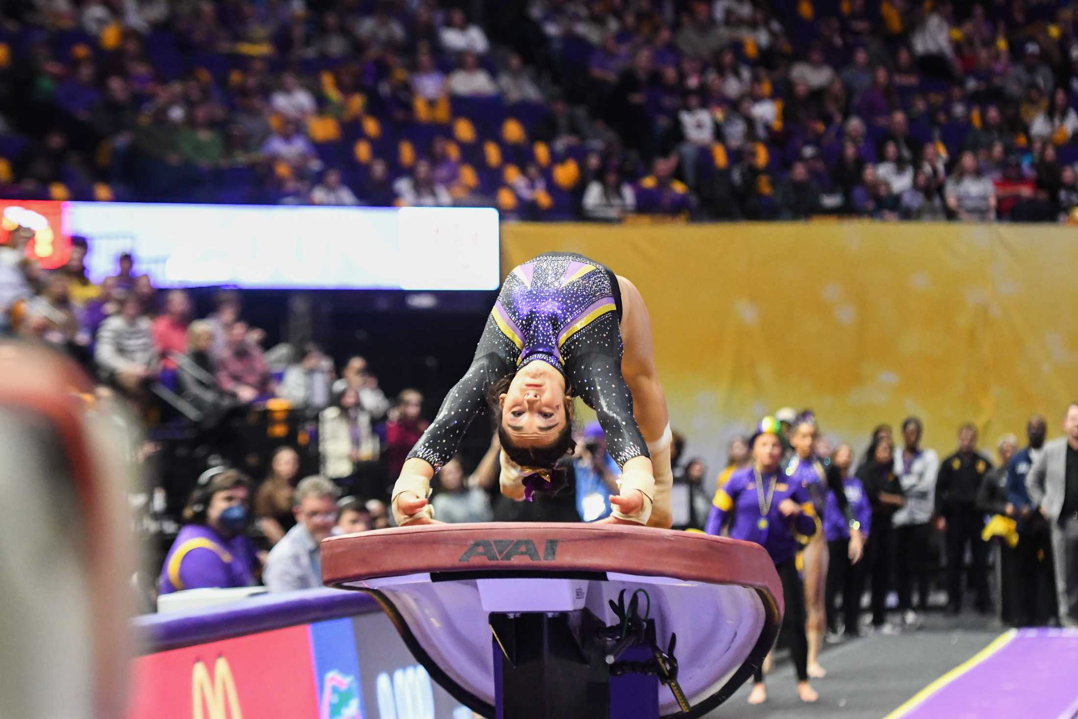 PHOTOS: LSU gymnastics defeats Florida 198.100-197.975