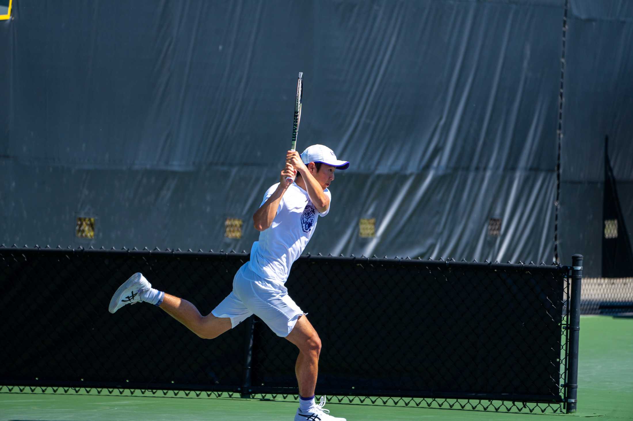 PHOTOS: LSU men's tennis defeats UL-Lafayette 4-0