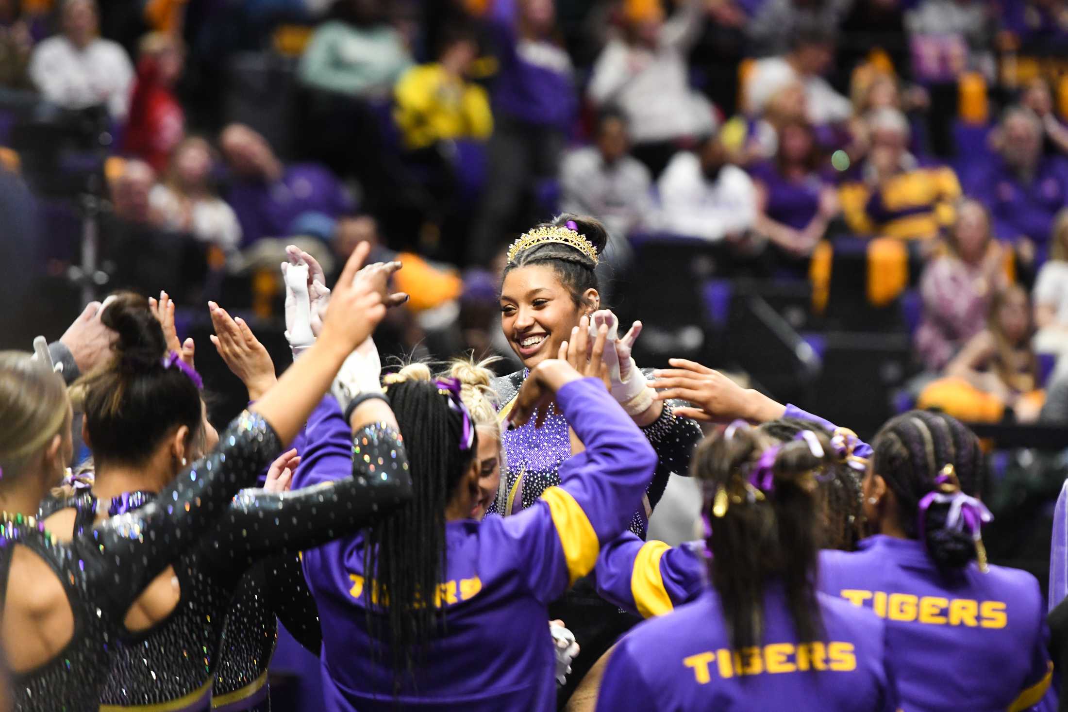 PHOTOS: LSU gymnastics defeats Florida 198.100-197.975