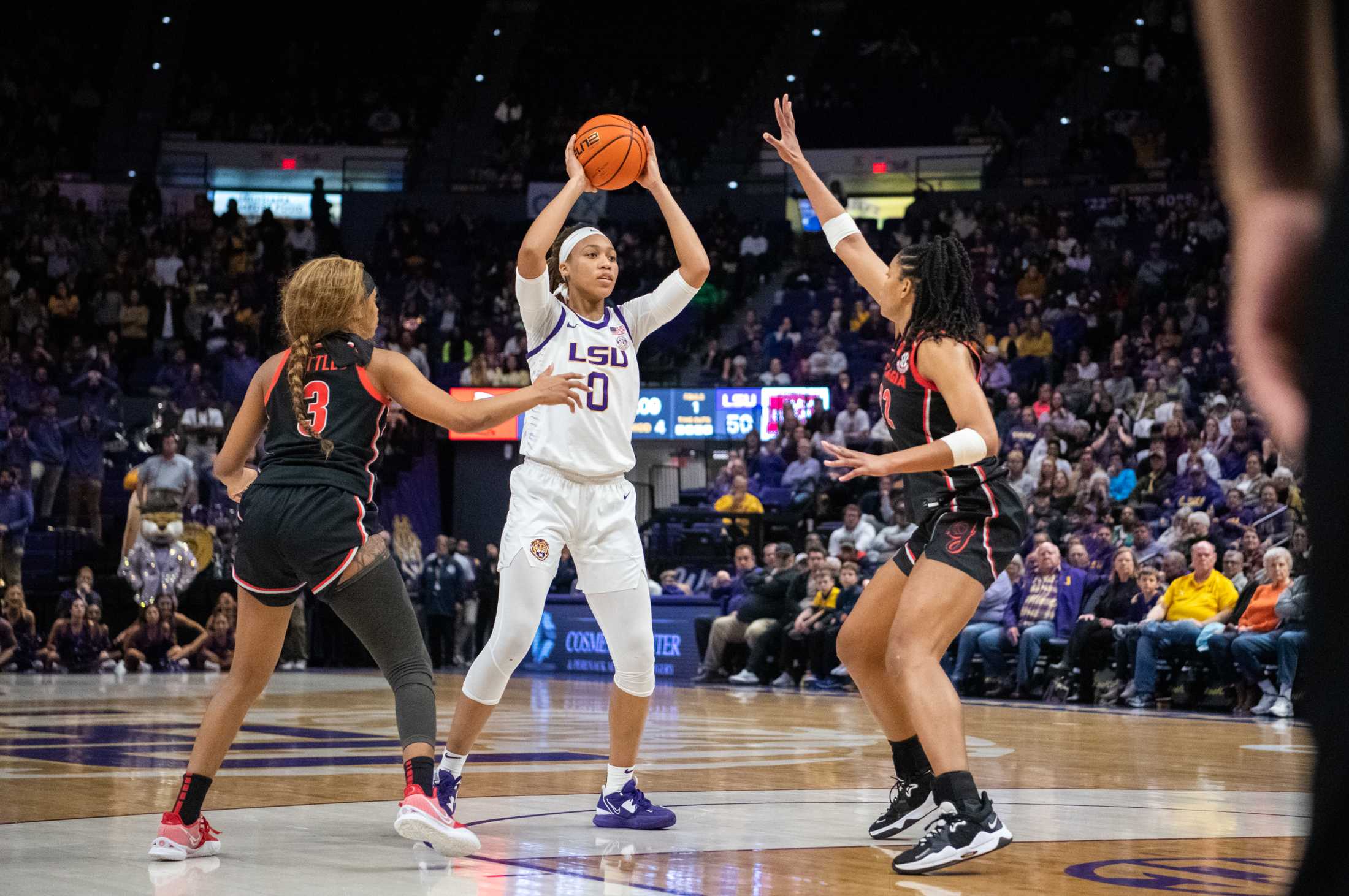 PHOTOS: LSU women's basketball defeats Georgia 82-77 in overtime