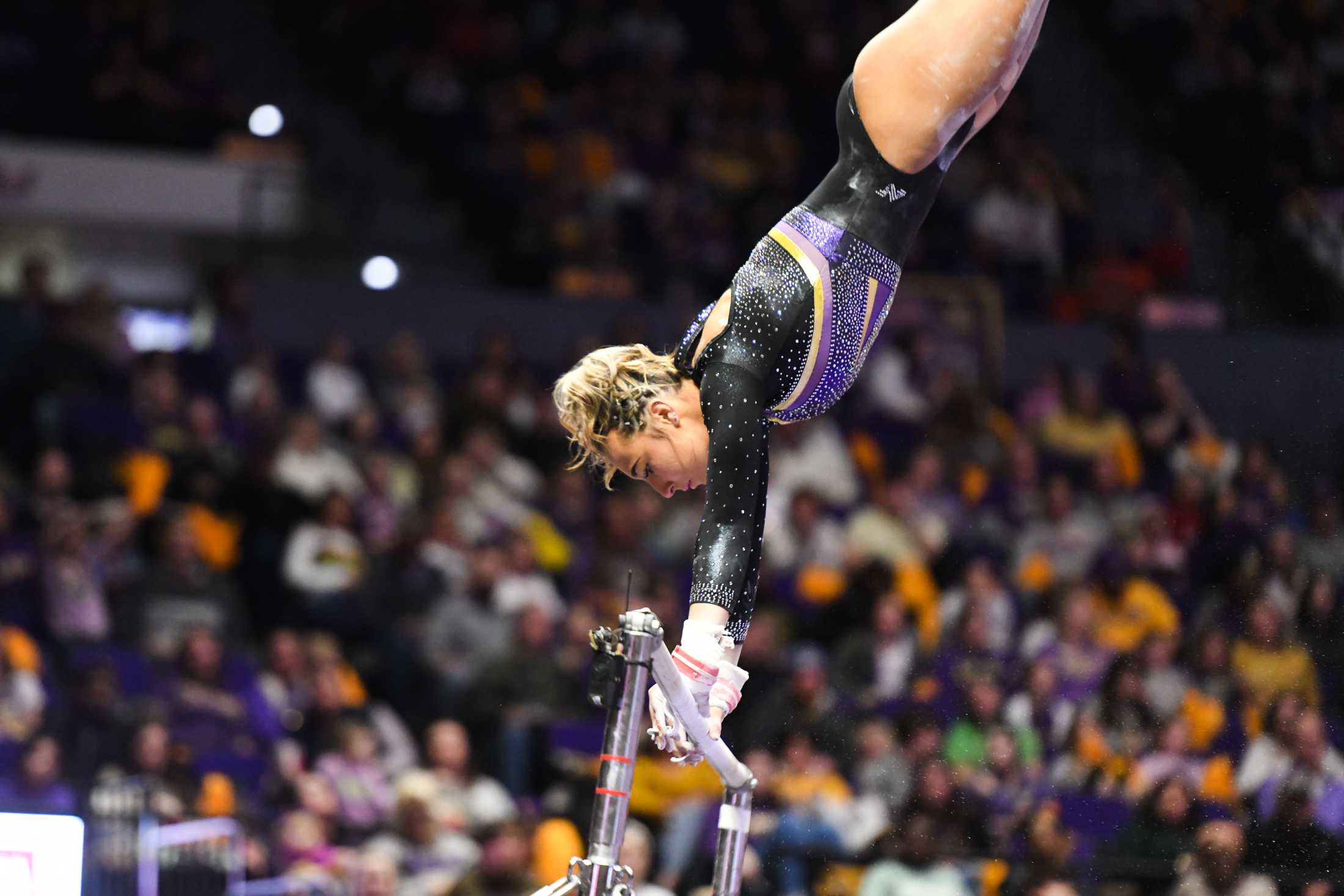 PHOTOS: LSU gymnastics defeats Florida 198.100-197.975