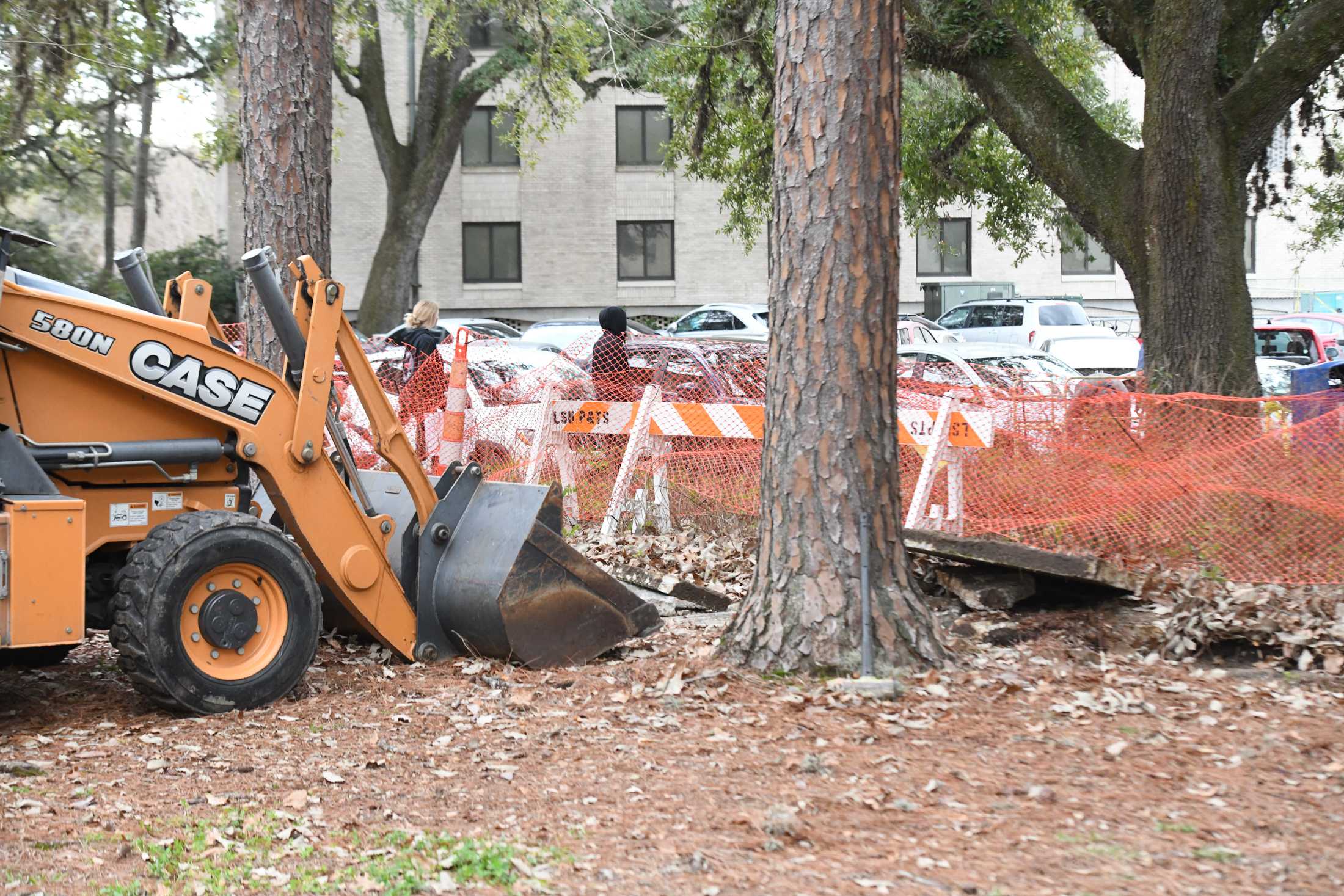 PHOTOS: Construction and maintenance on LSU's campus